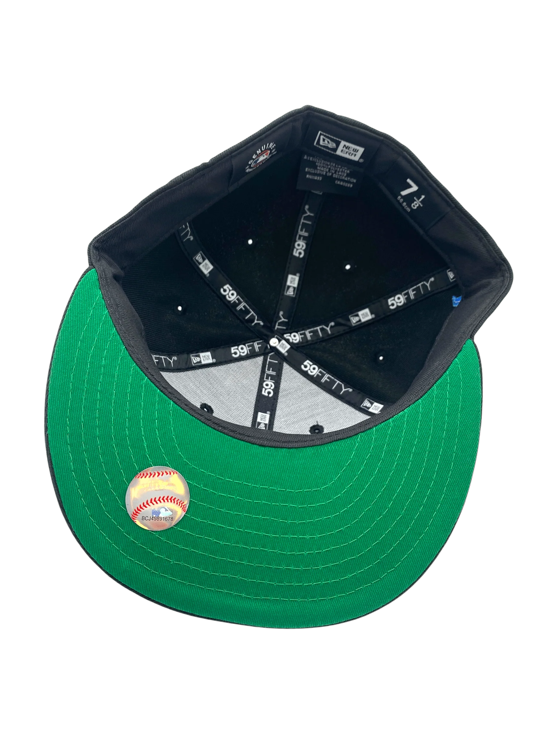 Adult Minnesota Twins New Era Black/Metallic City Connect State Logo 59FIFTY Fitted Hat - Men's - Image 4