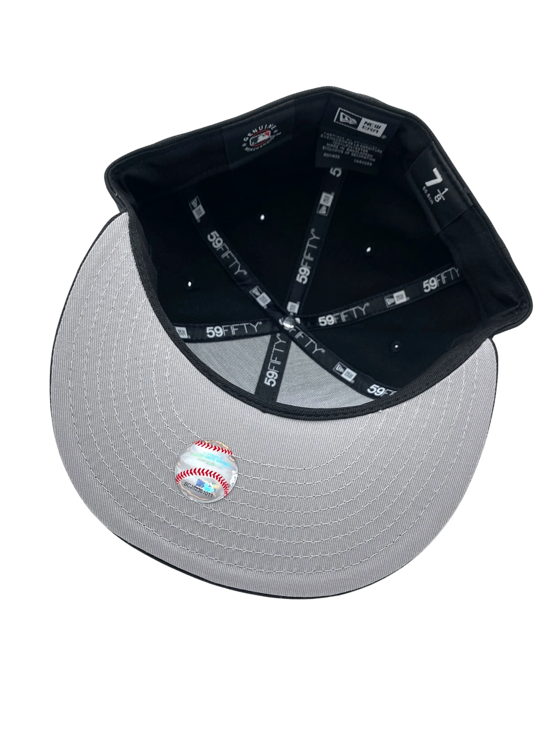 Adult Minnesota Twins New Era Black/White City Connect MN Logo 59FIFTY Fitted Hat - Men's - Image 3