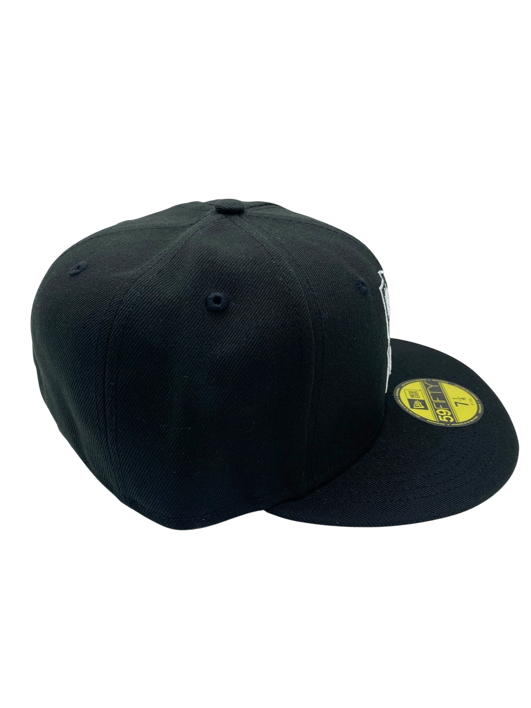 Adult Minnesota Twins New Era Black/White City Connect State Logo 59FIFTY Fitted Hat - Men's - Image 4