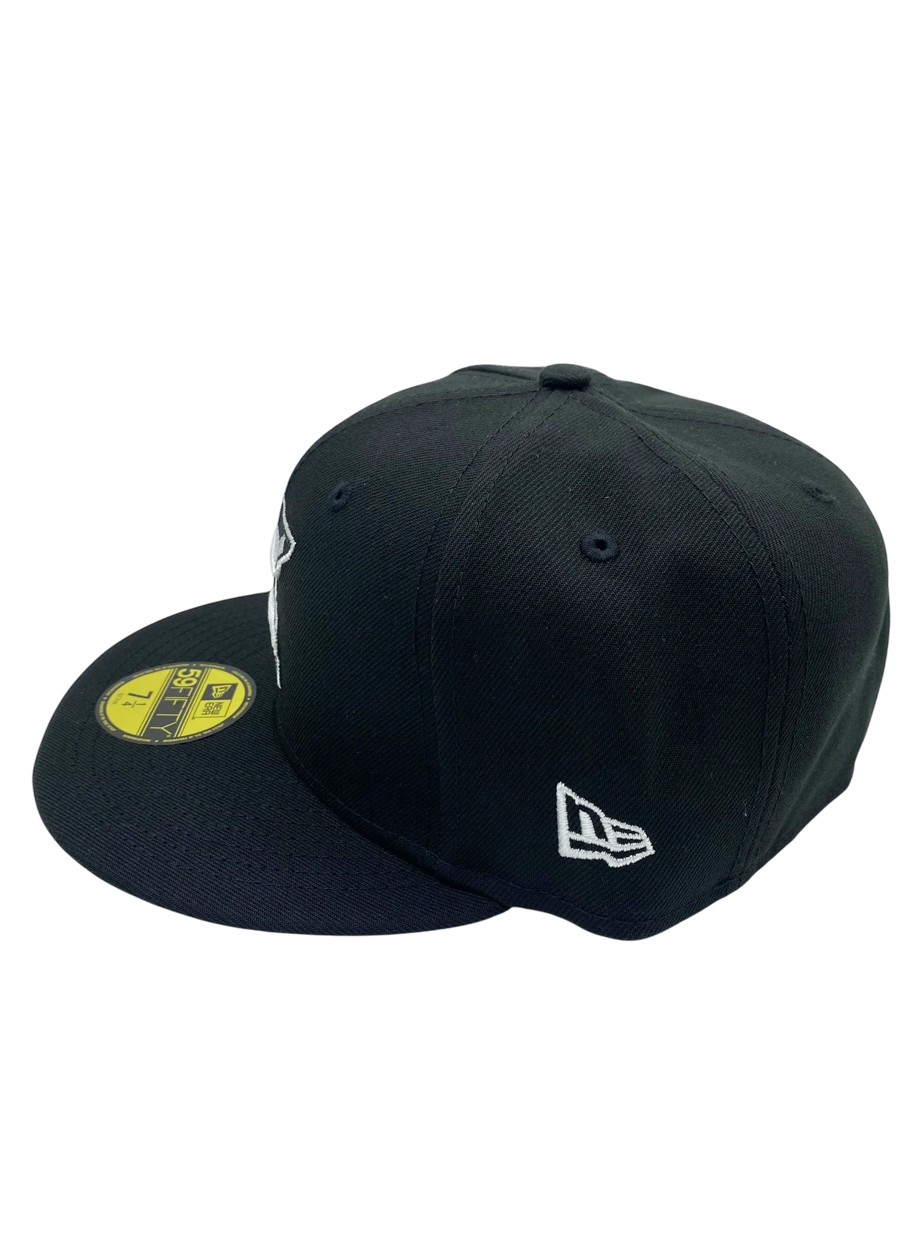 Adult Minnesota Twins New Era Black/White City Connect State Logo 59FIFTY Fitted Hat - Men's - Image 5