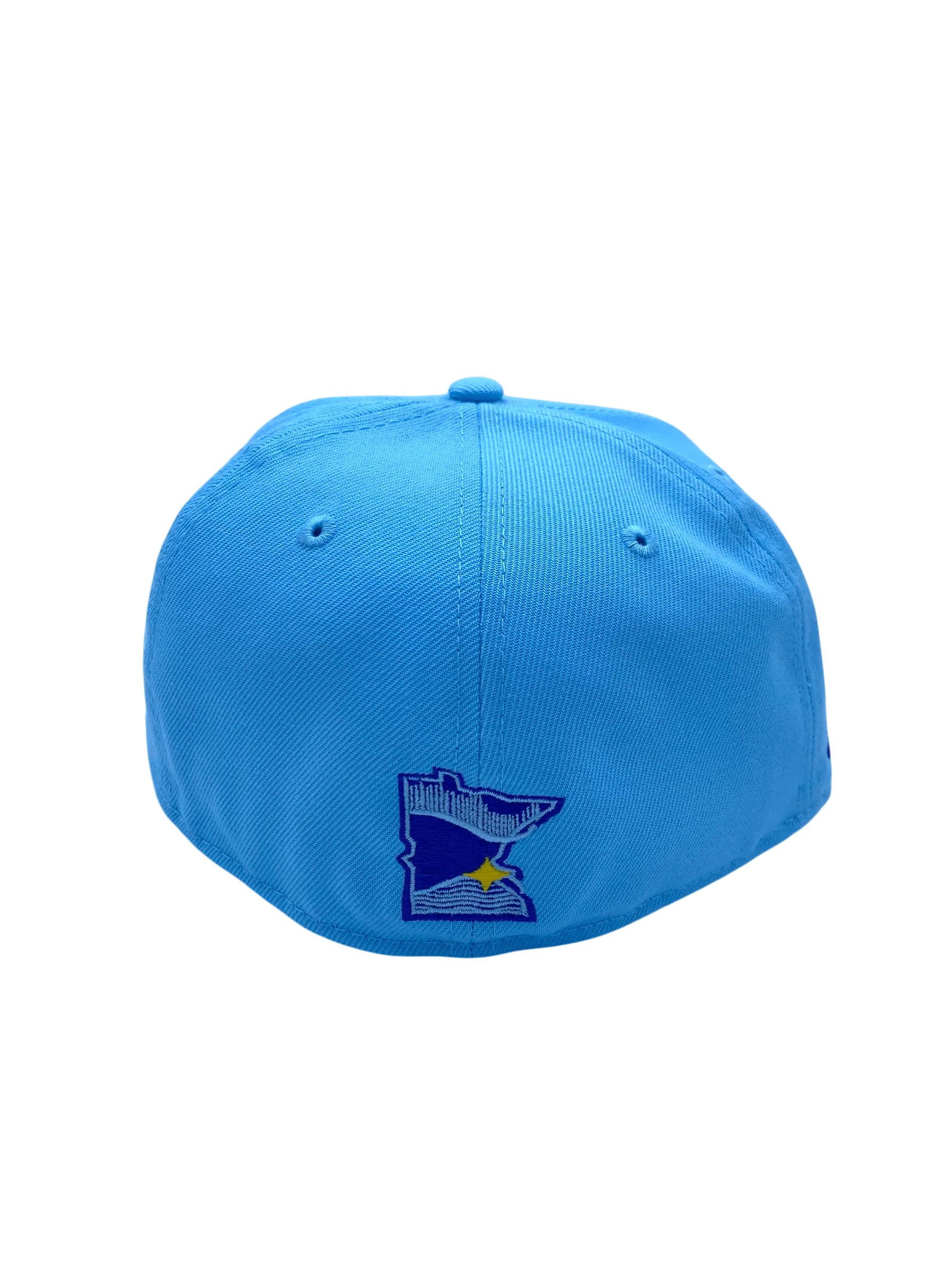 Adult Minnesota Twins New Era Blue City Connect MN Logo 59FIFTY Fitted Hat - Men's - Image 2