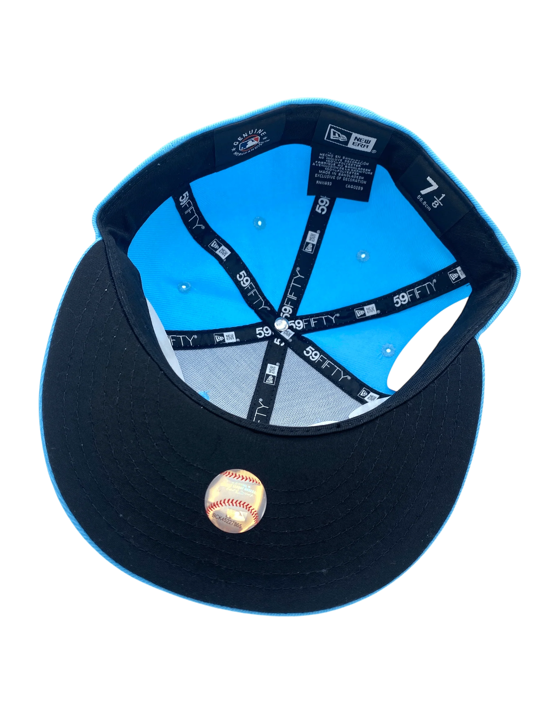 Adult Minnesota Twins New Era Blue City Connect MN Logo 59FIFTY Fitted Hat - Men's - Image 3