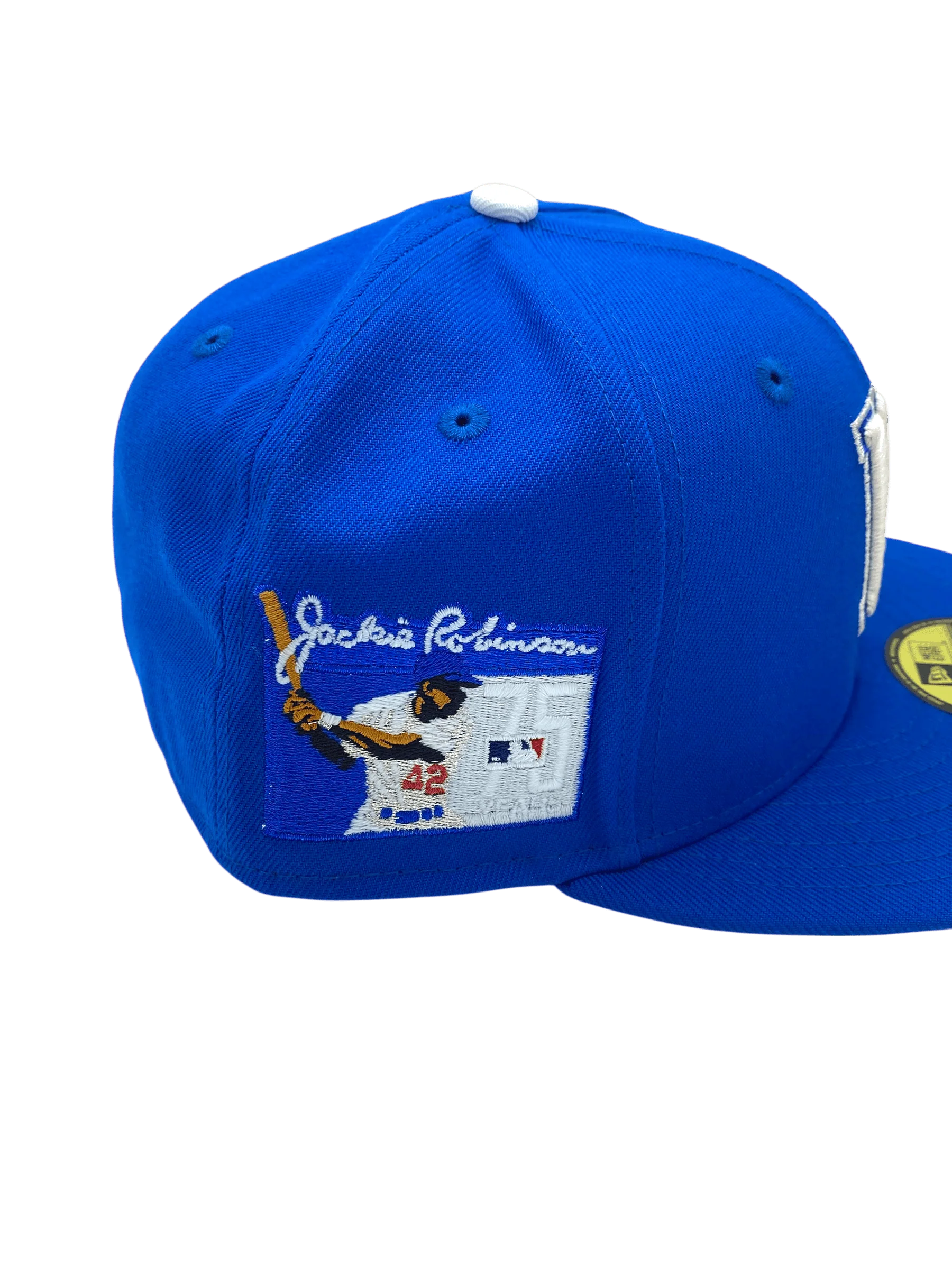 Adult Minnesota Twins New Era Blue Jackie Custom Side Patch 59FIFTY Fitted Hat - Men's - Image 2