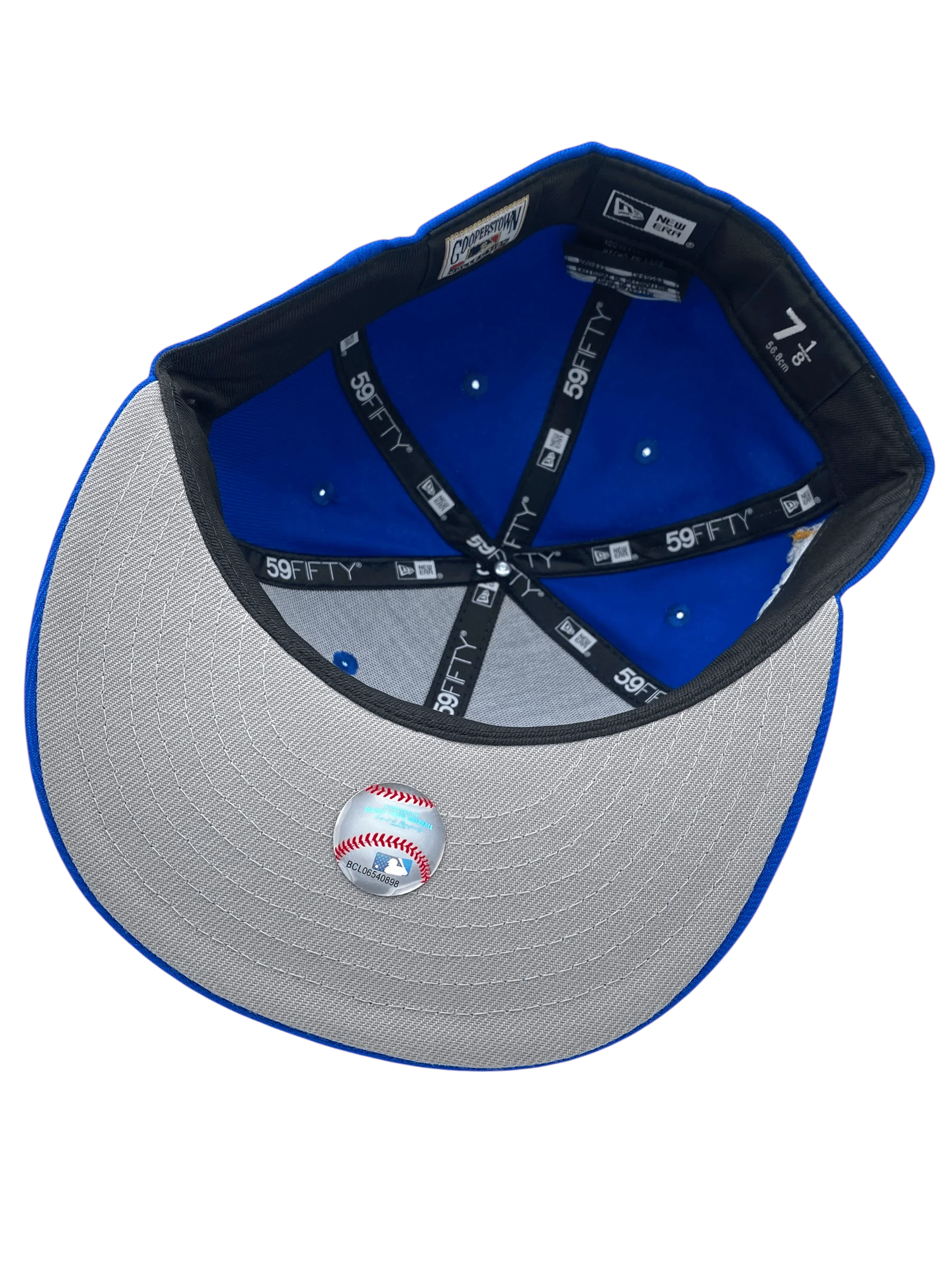 Adult Minnesota Twins New Era Blue Jackie Custom Side Patch 59FIFTY Fitted Hat - Men's - Image 3