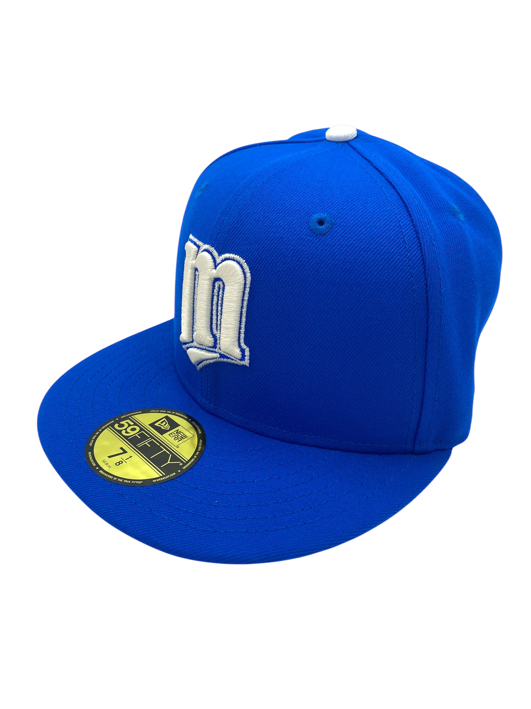 Adult Minnesota Twins New Era Blue Jackie Custom Side Patch 59FIFTY Fitted Hat - Men's - Image 5