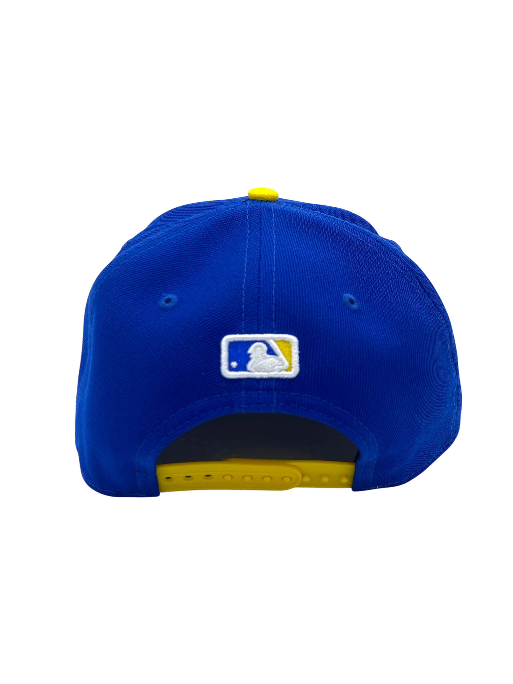 Adult Minnesota Twins New Era Blue/Yellow 2 Tone City Connect 9SEVENTY Stretch-Snapback Hat - Men's - Image 7