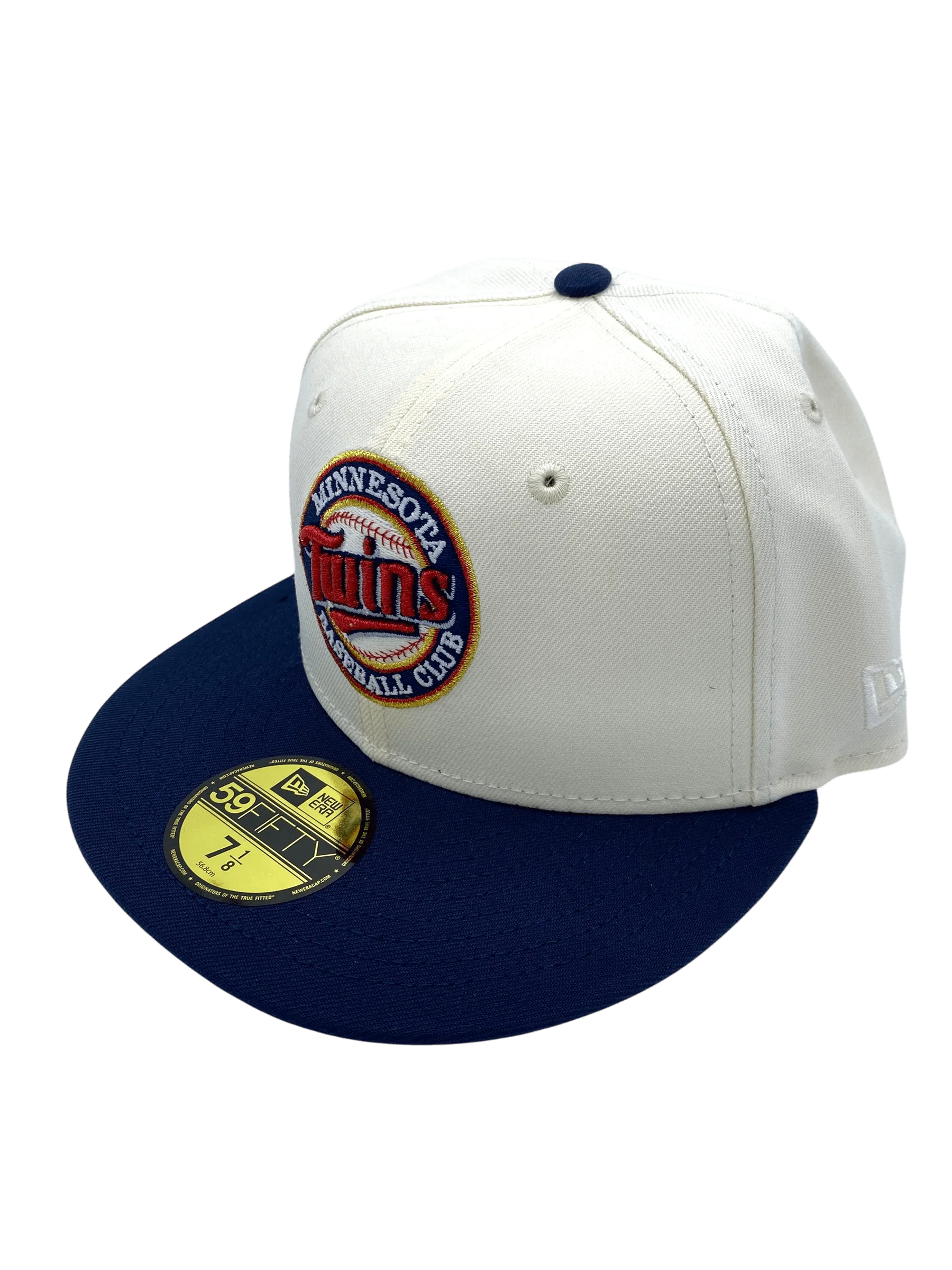 Adult Minnesota Twins New Era Chrome Inaugural Target Field Side Patch 59FIFTY Fitted Hat - Men's - Image 5