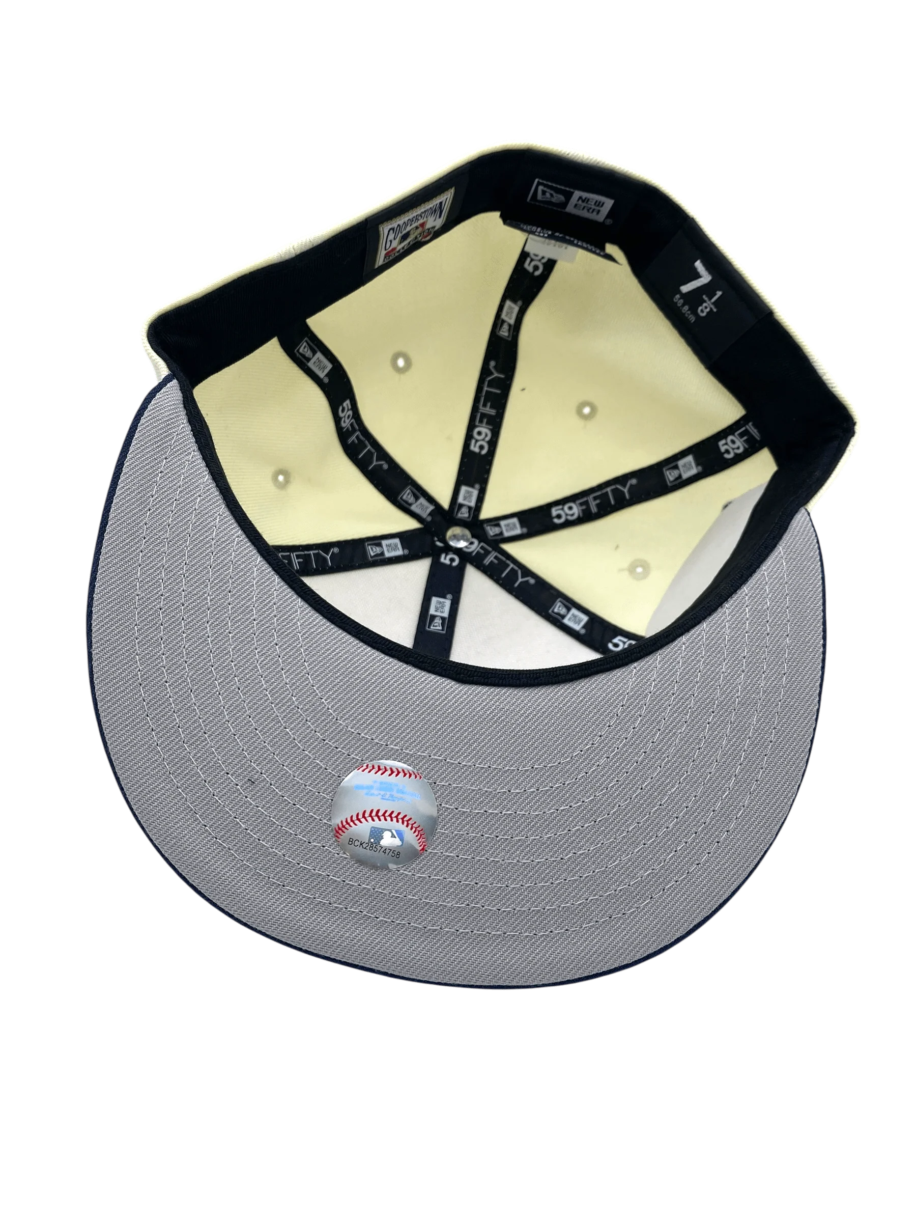 Adult Minnesota Twins New Era Chrome/Navy Buck Truck Side Patch 59FIFTY Fitted Hat - Men's - Image 3