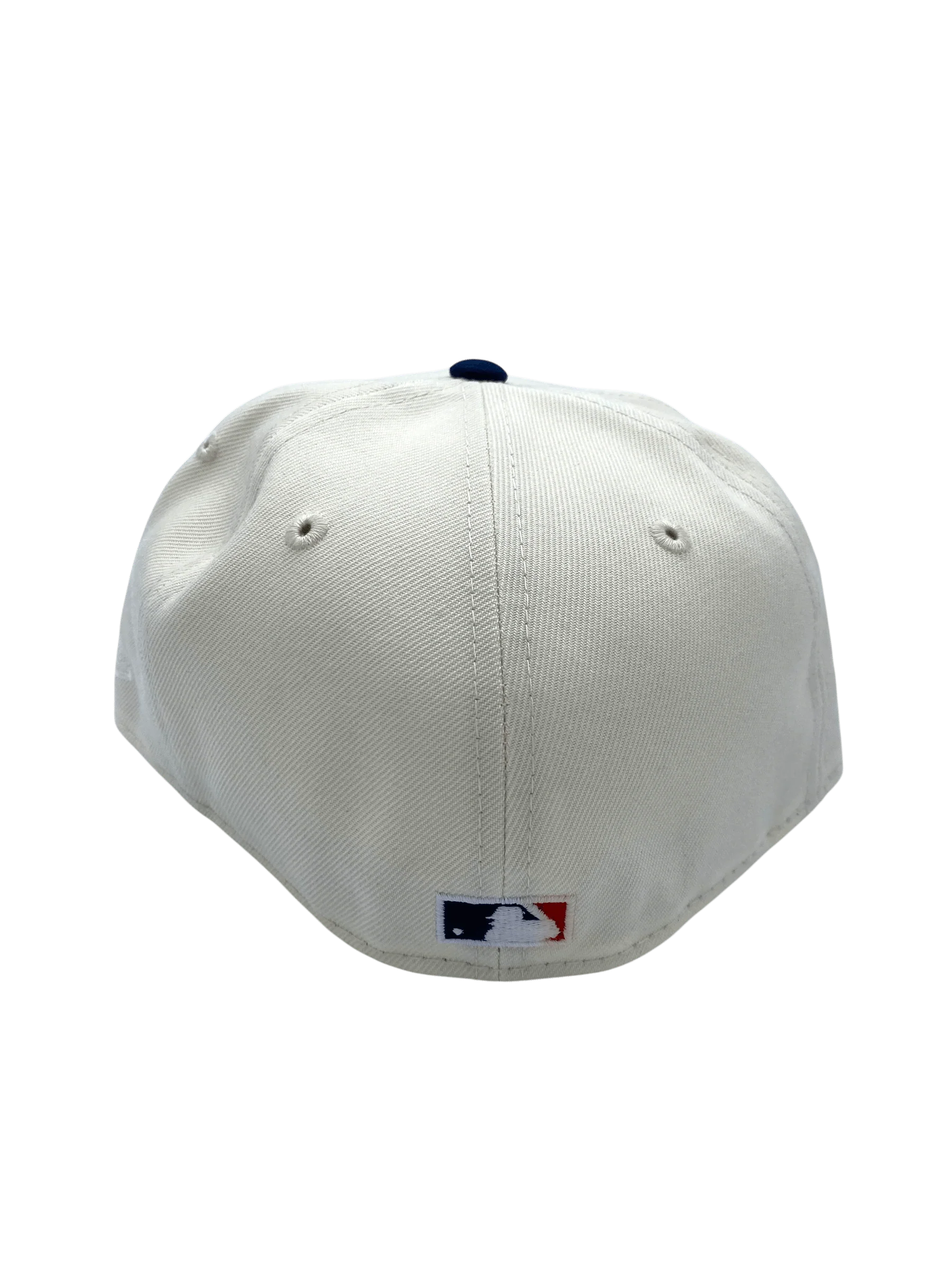 Adult Minnesota Twins New Era Chrome/Navy Buck Truck Side Patch 59FIFTY Fitted Hat - Men's - Image 7