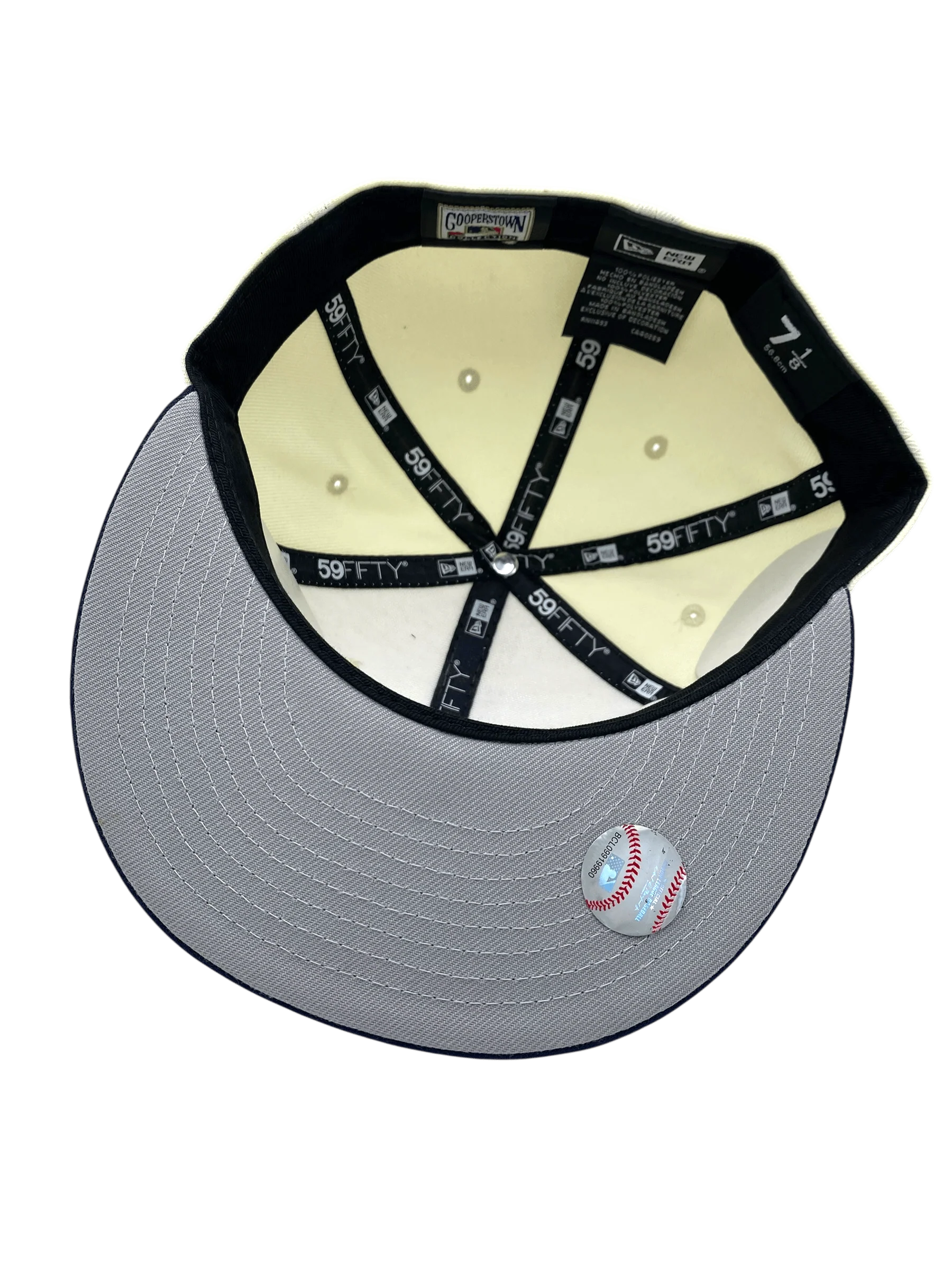 Adult Minnesota Twins New Era Chrome/Navy Dripped Side Patch 59FIFTY Fitted Hat - Men's - Image 3