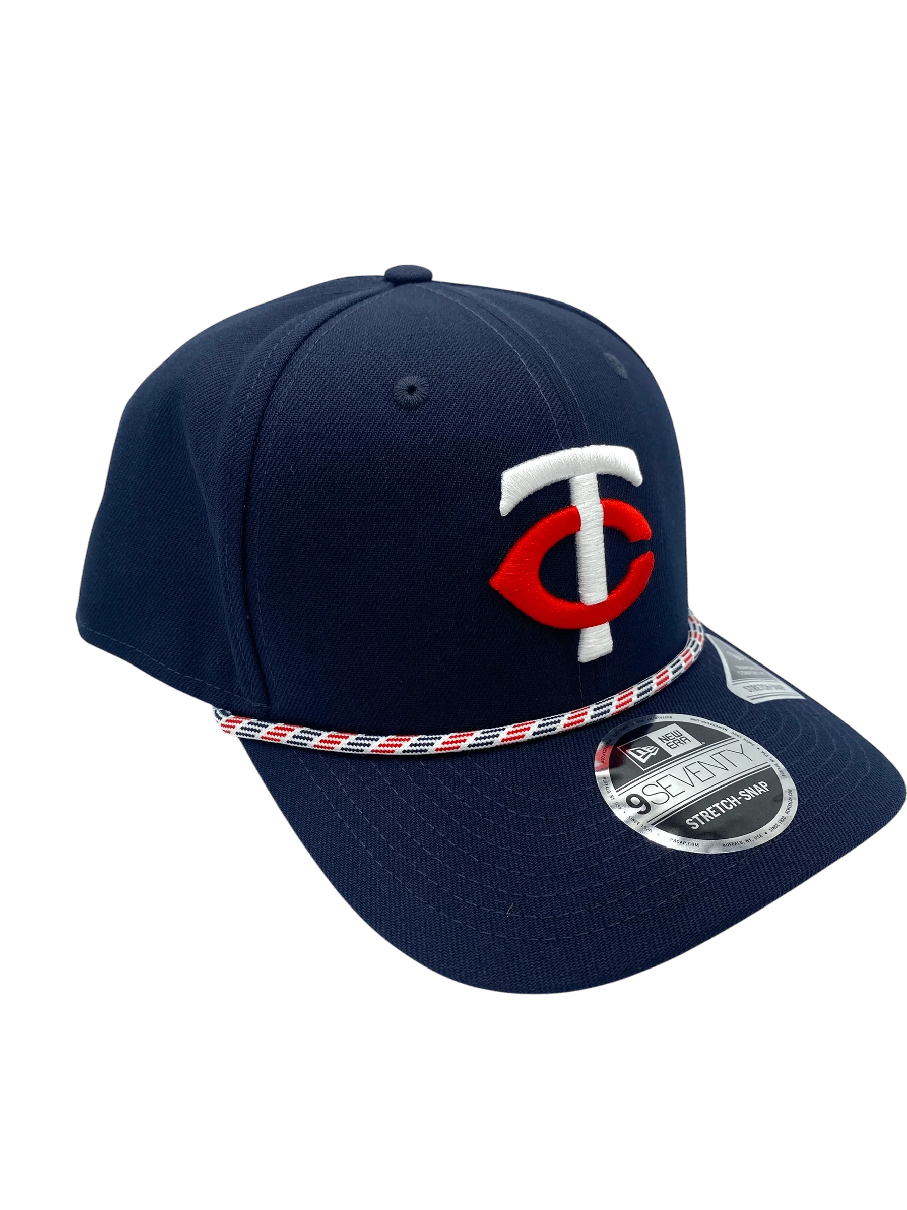 Adult Minnesota Twins New Era Home Navy Multi Roper 9SEVENTY Stretch-Snapback Hat - Men's - Image 5