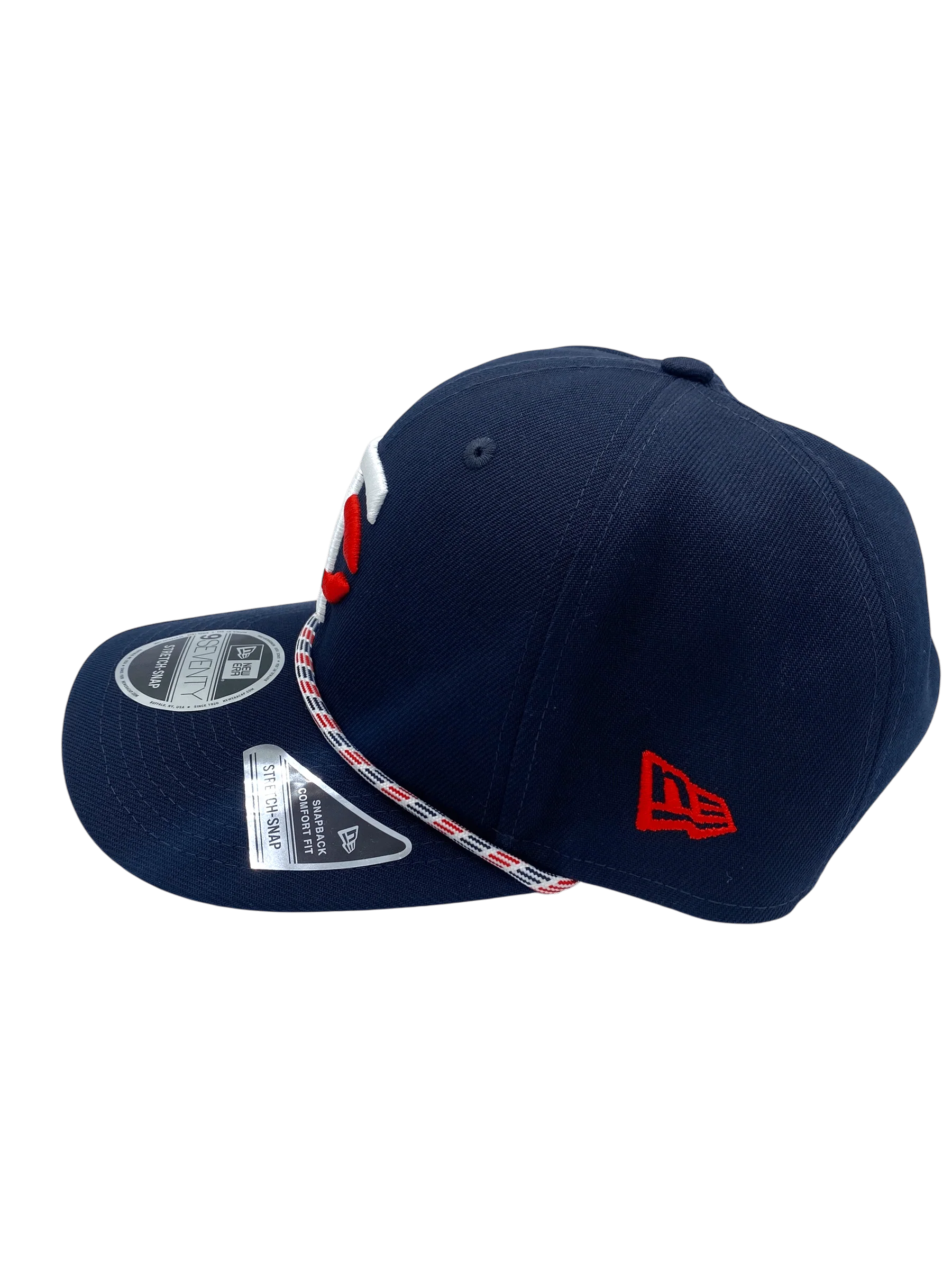 Adult Minnesota Twins New Era Home Navy Multi Roper 9SEVENTY Stretch-Snapback Hat - Men's - Image 6