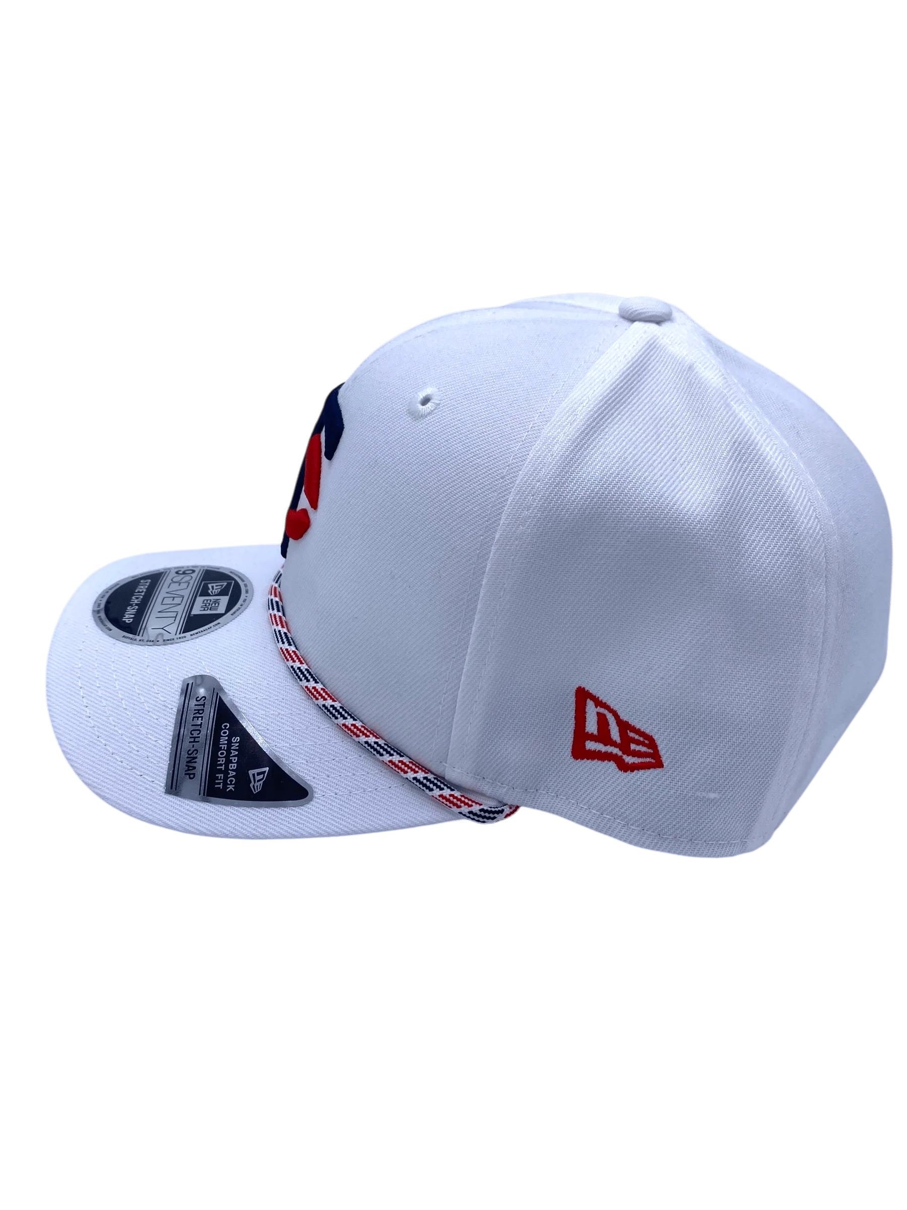 Adult Minnesota Twins New Era Home White Multi Roper 9SEVENTY Stretch-Snapback Hat - Men's - Image 6