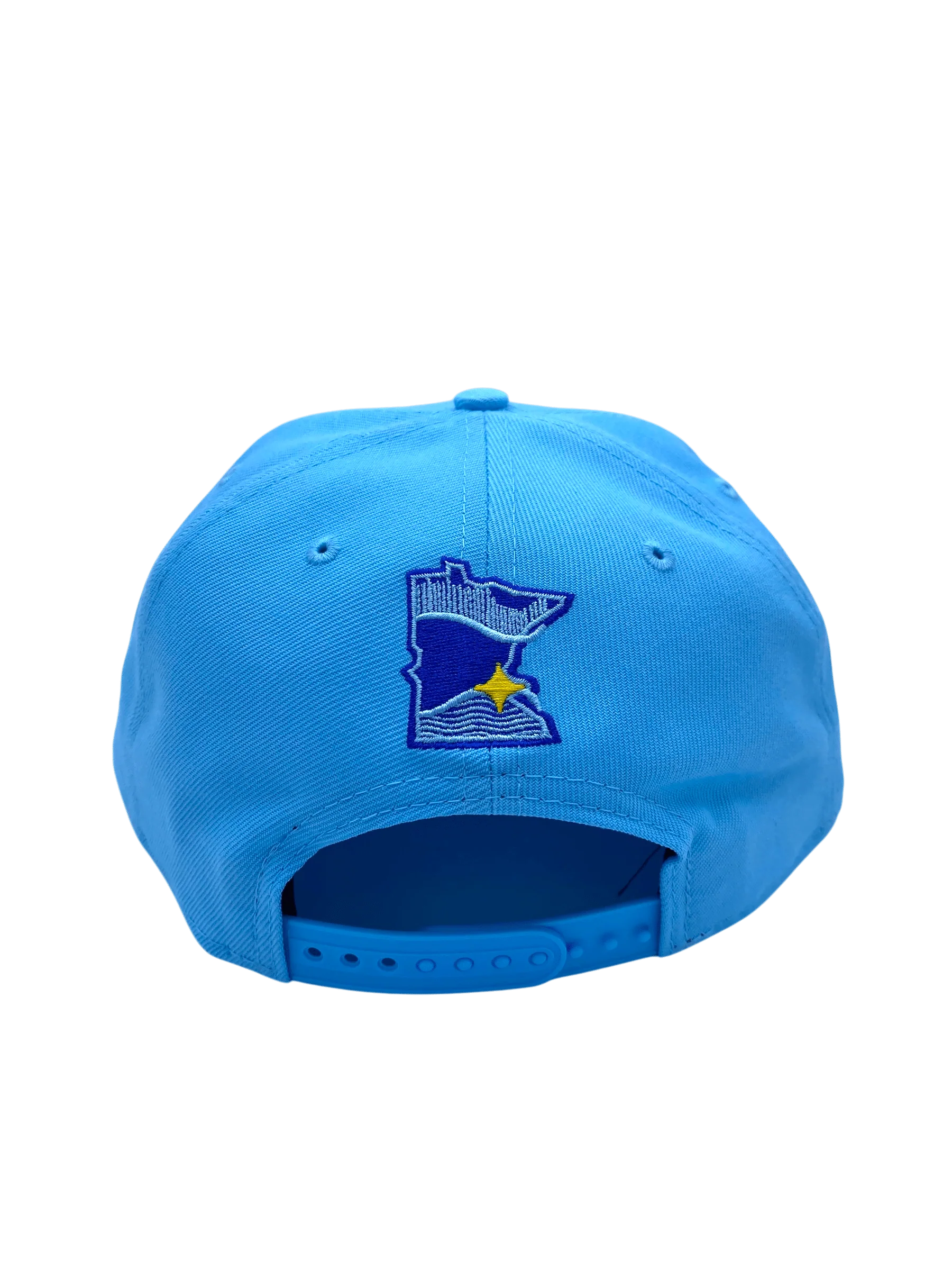 Adult Minnesota Twins New Era Light Blue City Connect 9FIFTY Snapback Hat - Men's - Image 7