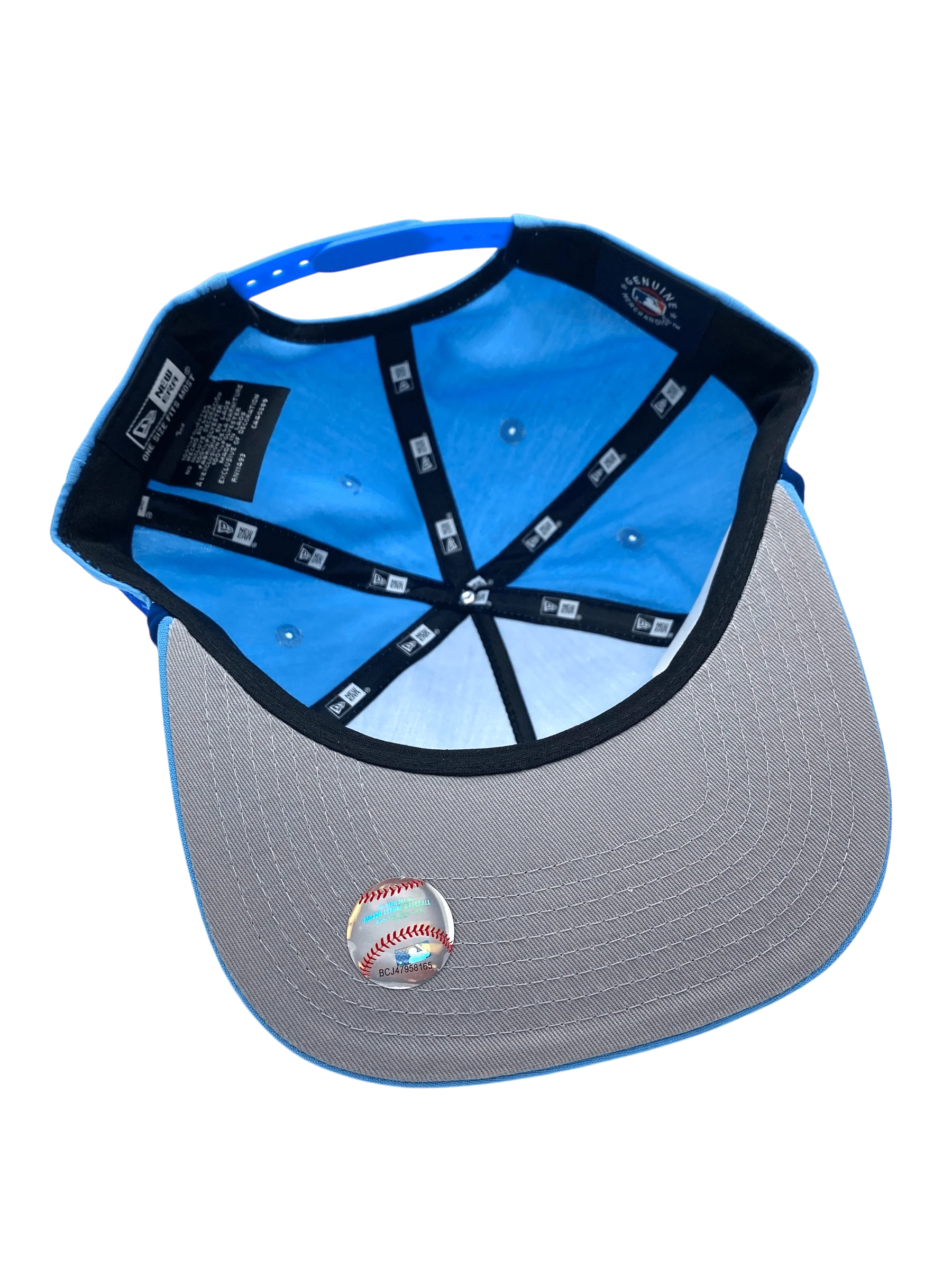 Adult Minnesota Twins New Era Light Blue City Connect MN Golfer Adjustable Snapback Hat - Men's - Image 2