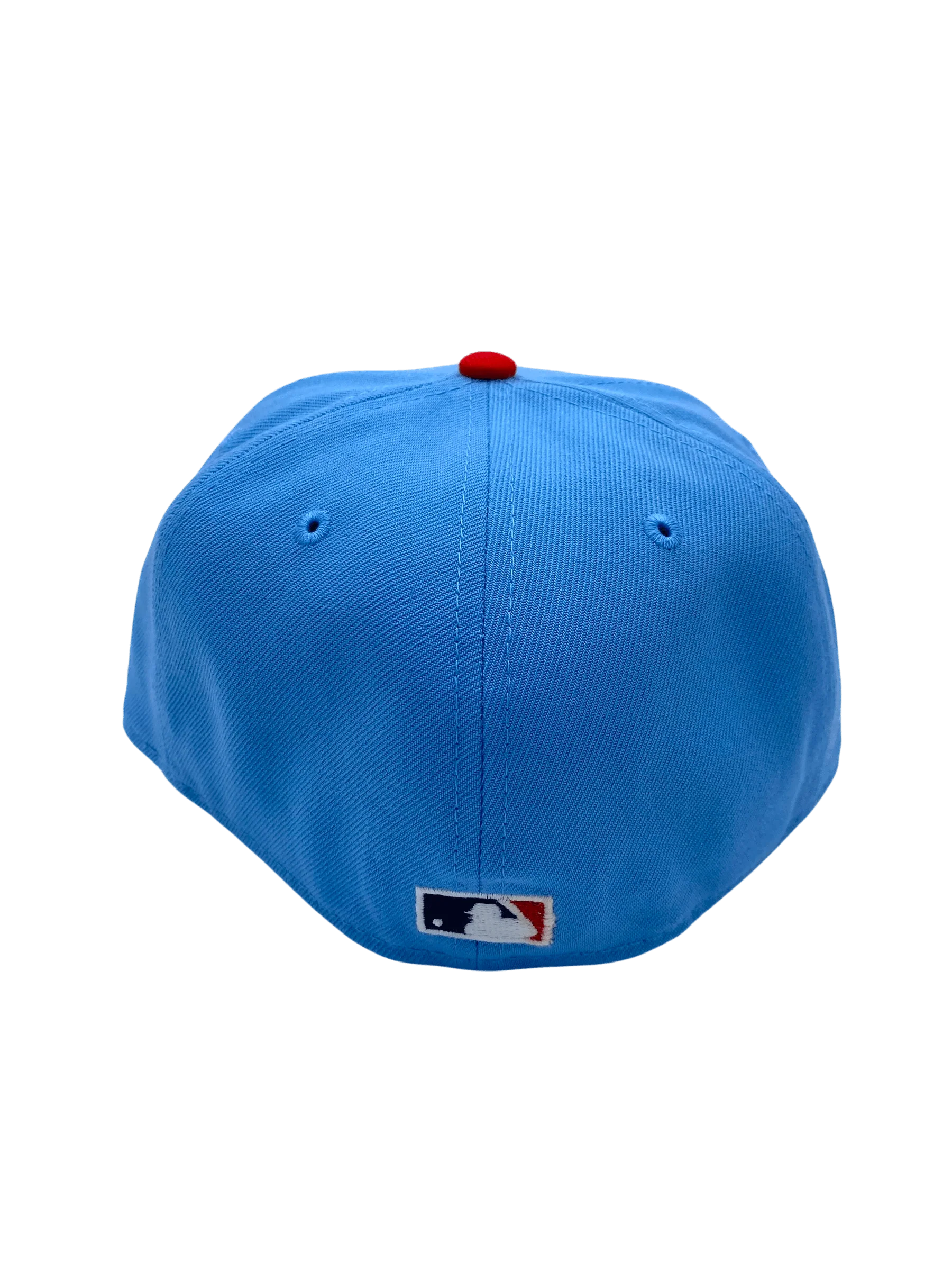 Adult Minnesota Twins New Era Light Blue/Red Original M 59FIFTY Fitted Hat - Men's - Image 6
