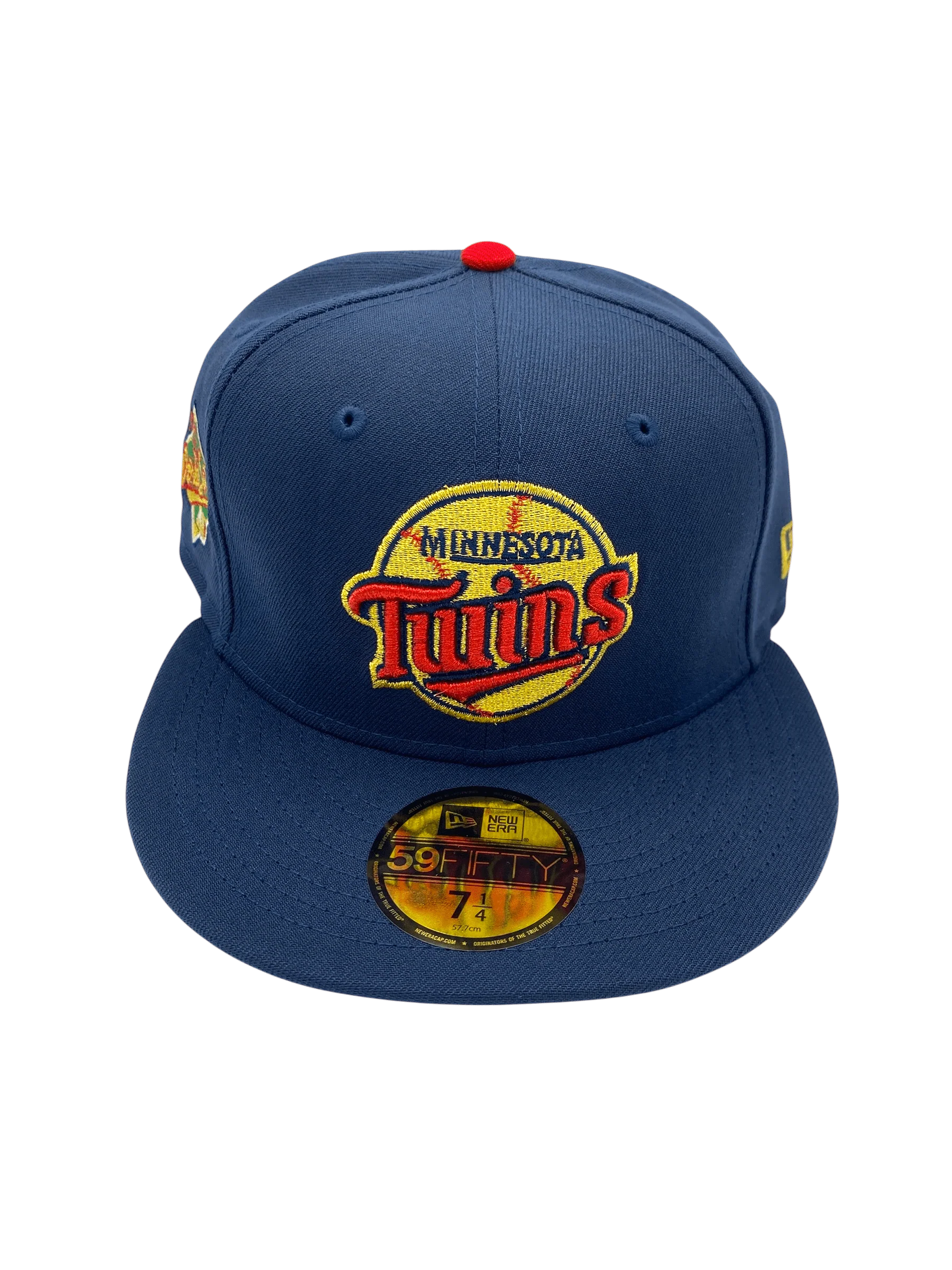Adult Minnesota Twins New Era Navy 1987 World Series Side Patch 59FIFTY Fitted Hat - Men's - Image 4