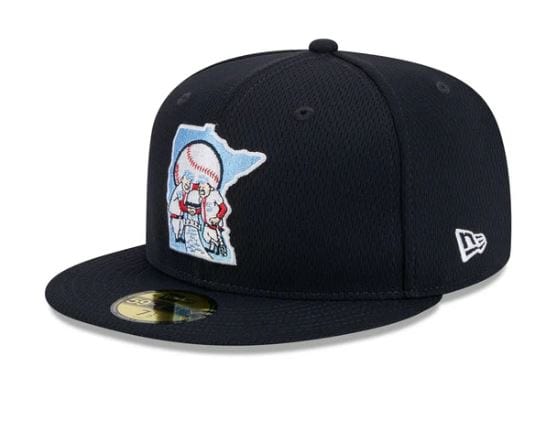 Adult Minnesota Twins New Era Navy 2025 MLB Alternate Clubhouse 59FIFTY Fitted Hat - Men's