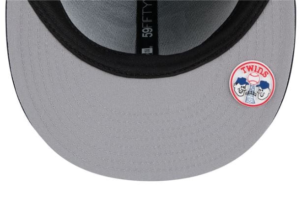 Adult Minnesota Twins New Era Navy 2025 MLB Alternate Clubhouse 59FIFTY Fitted Hat - Men's - Image 2