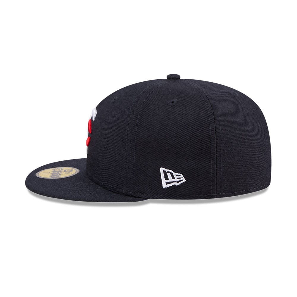 Adult Minnesota Twins New Era Navy 2026 Jackie Robinson Day Side Patch On Field 59FIFTY Fitted Hat - Men's - Image 4
