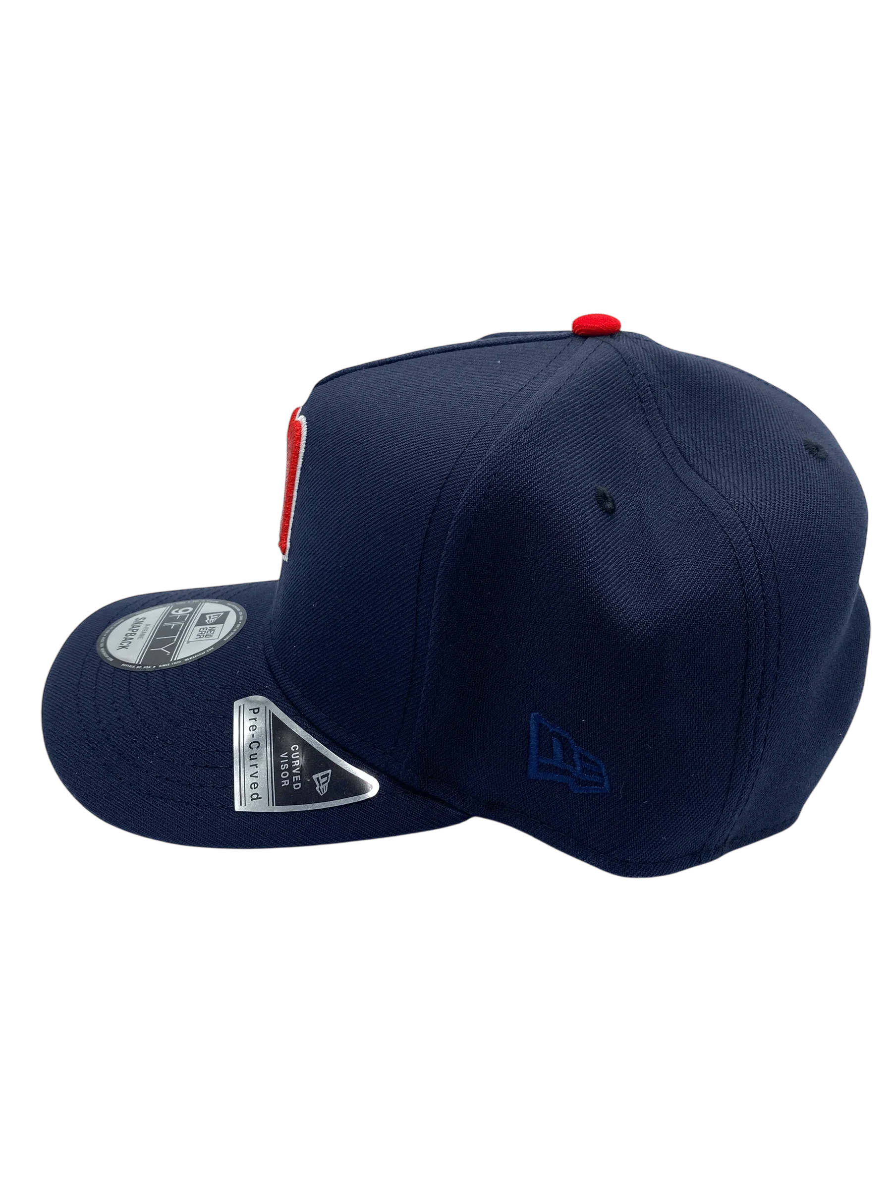 Adult Minnesota Twins New Era Navy A-Frame 9FIFTY Adjustable Snapback Hat - Men's - Image 4
