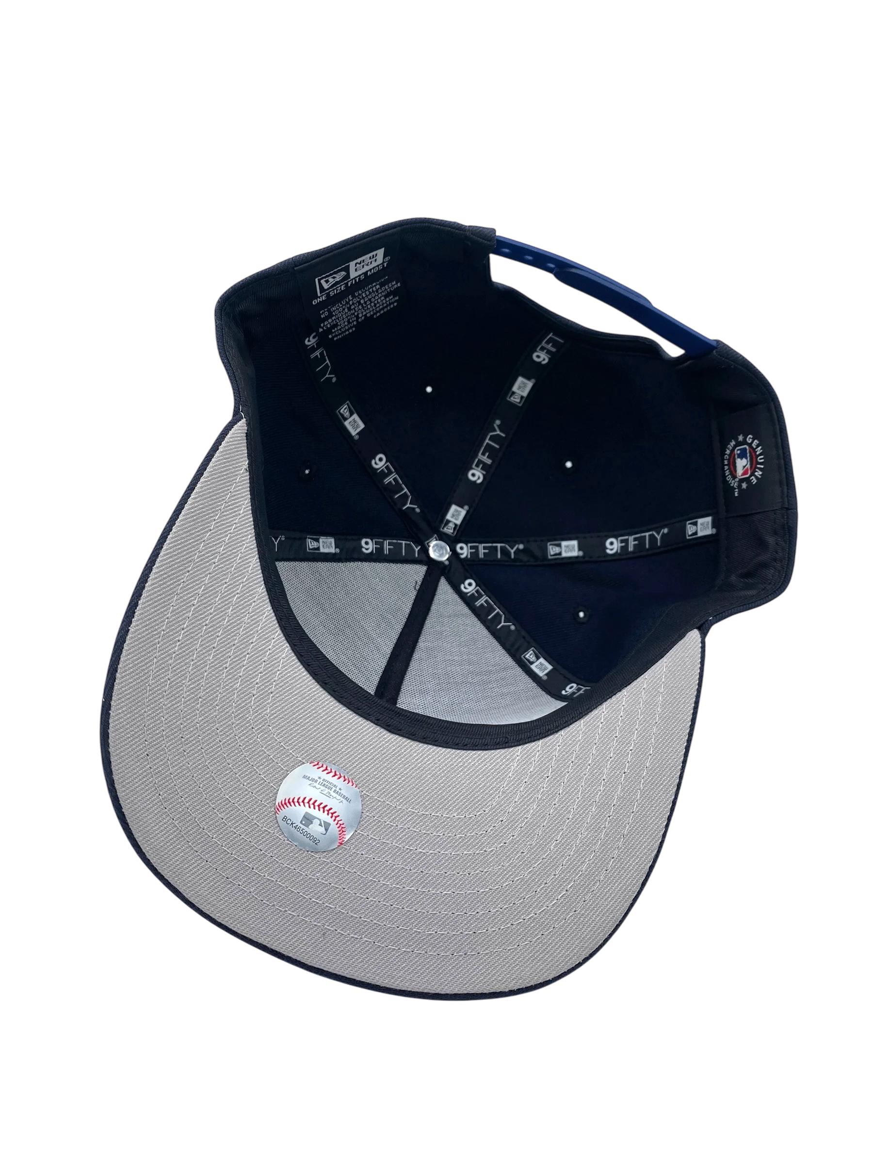 Adult Minnesota Twins New Era Navy A-Frame 9FIFTY Adjustable Snapback Hat - Men's - Image 7