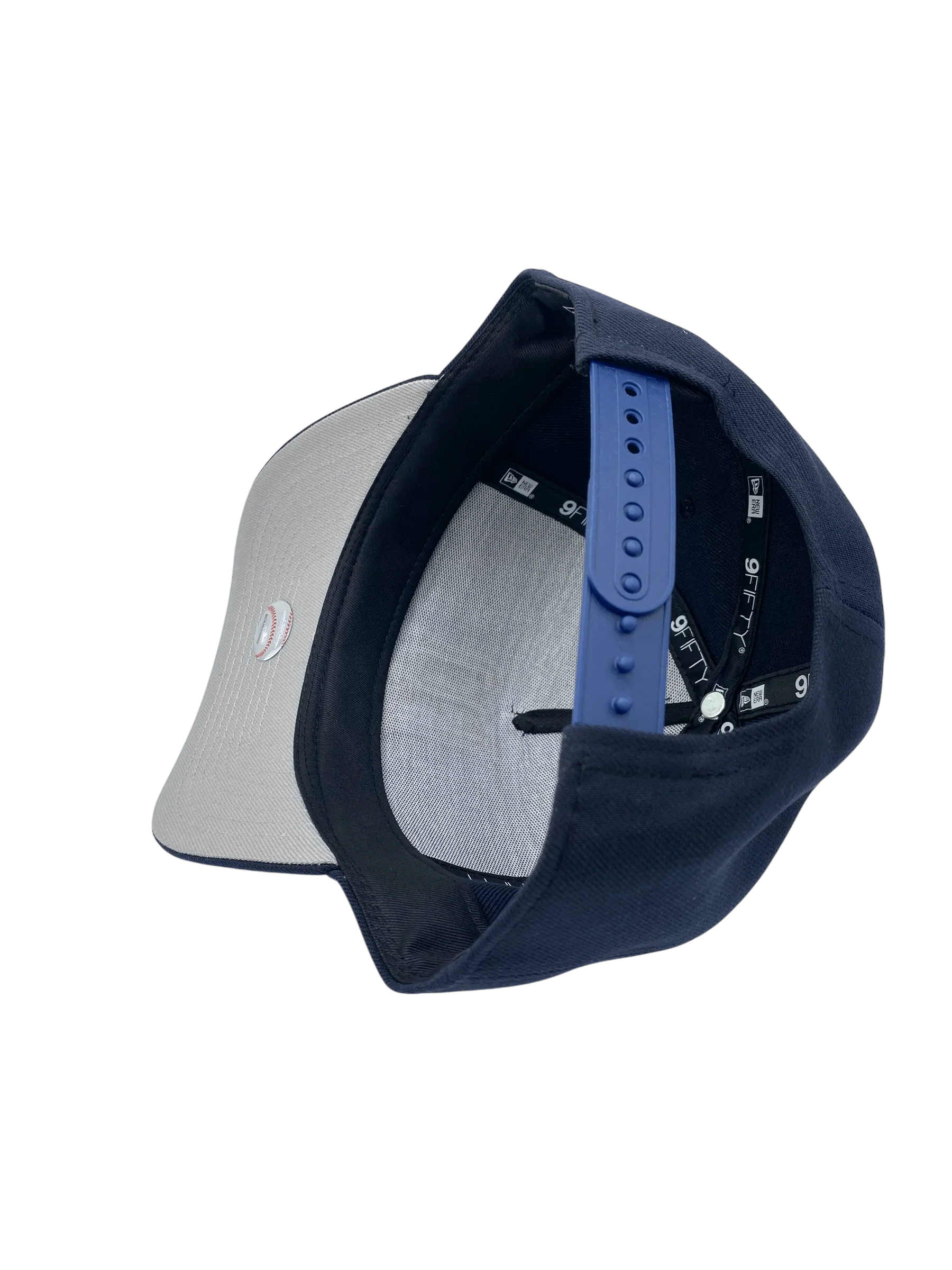 Adult Minnesota Twins New Era Navy A-Frame 9FIFTY Adjustable Snapback Hat - Men's - Image 8