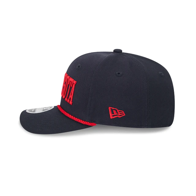Adult Minnesota Twins New Era Navy Cotton Wordmark Roper 9SEVENTY Stretch-Snapback Hat - Men's - Image 5