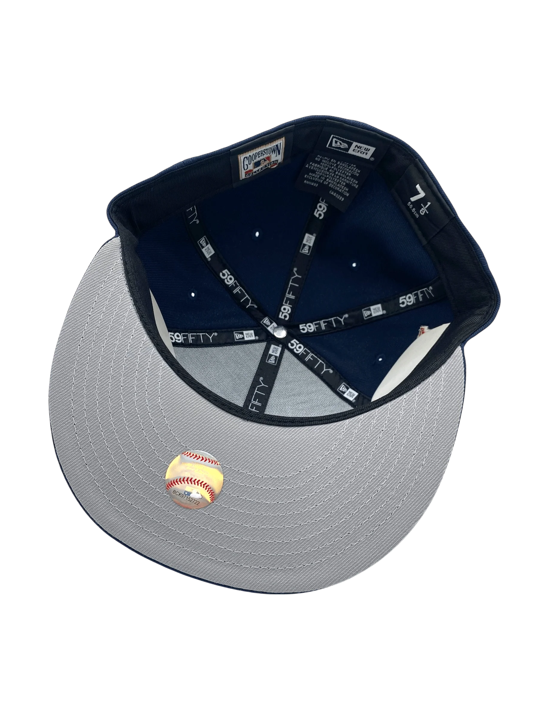 Adult Minnesota Twins New Era Navy Metrodome Side Patch 59FIFTY Fitted Hat - Men's - Image 3
