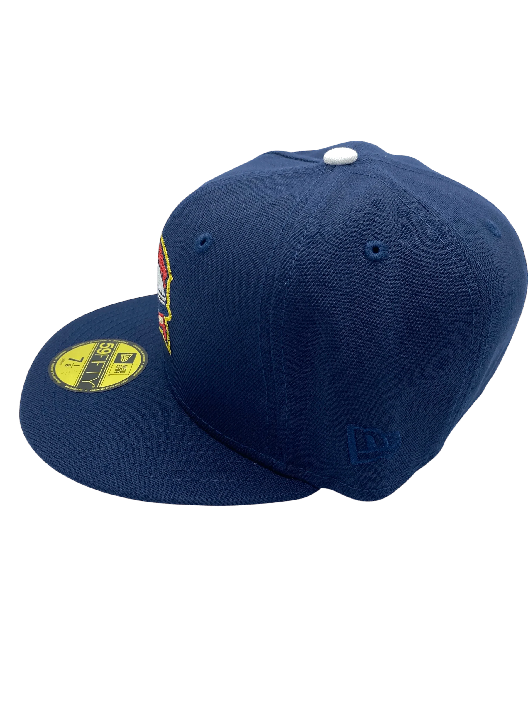Adult Minnesota Twins New Era Navy Metrodome Side Patch 59FIFTY Fitted Hat - Men's - Image 6