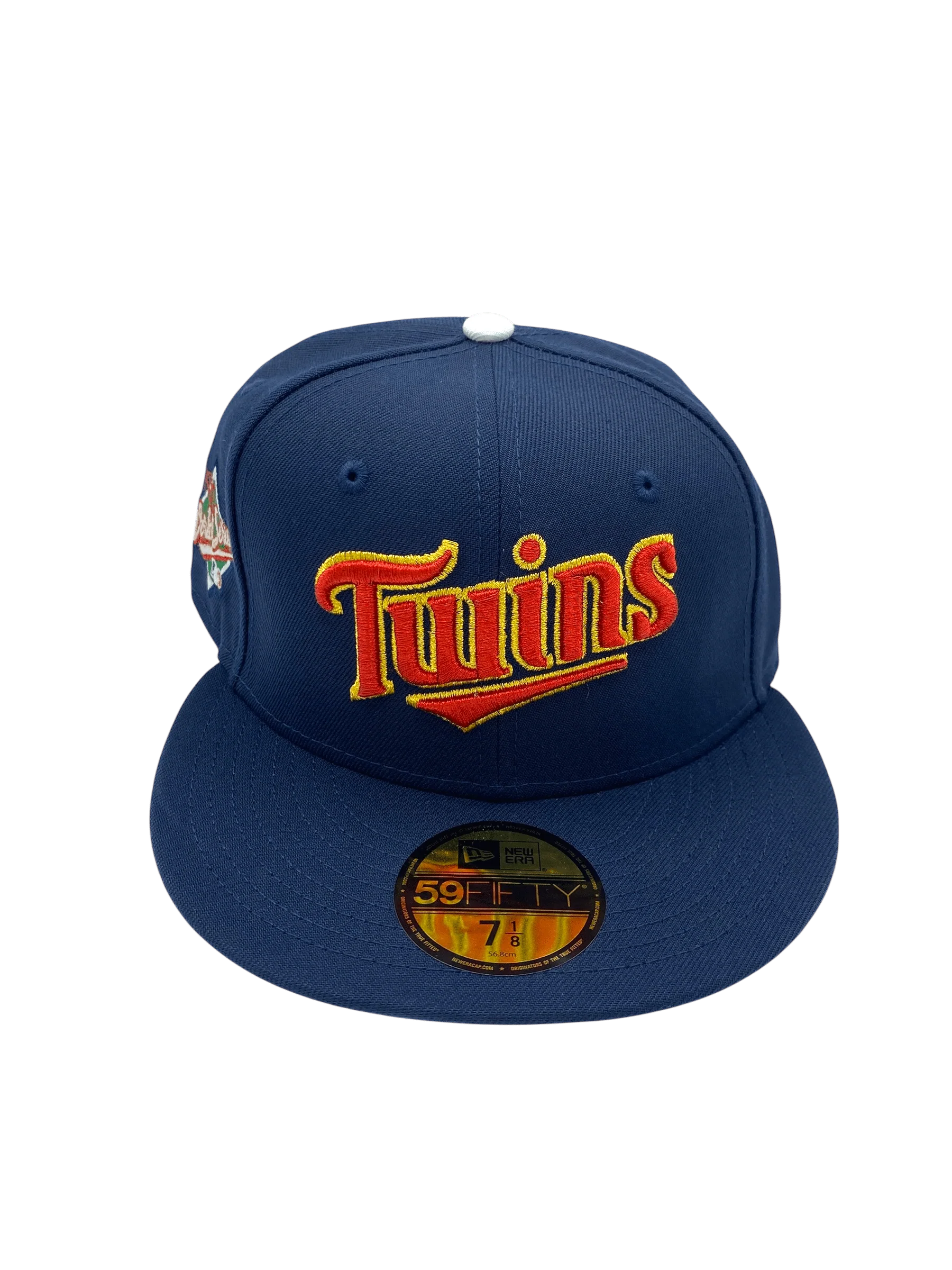 Adult Minnesota Twins New Era Navy Miracle '87 Side Patch 59FIFTY Fitted Hat - Men's - Image 4