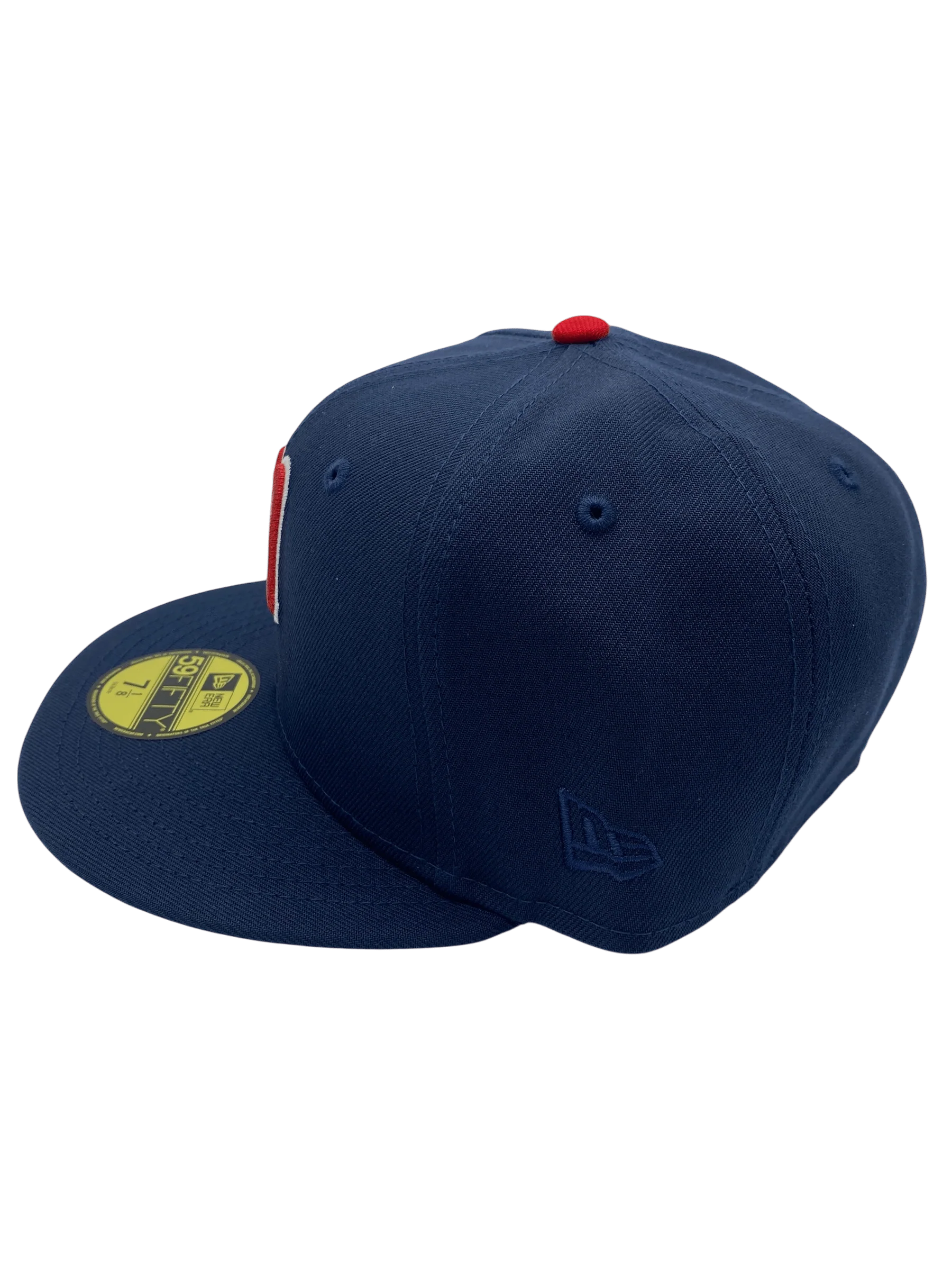 Adult Minnesota Twins New Era Navy Original Metallic M 59FIFTY Fitted Hat - Men's - Image 6