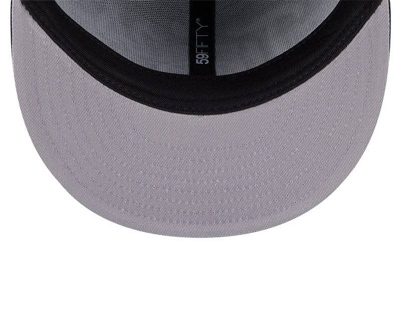 Adult Minnesota Twins New Era Navy Overlap 59FIFTY Fitted Hat - Men's - Image 3