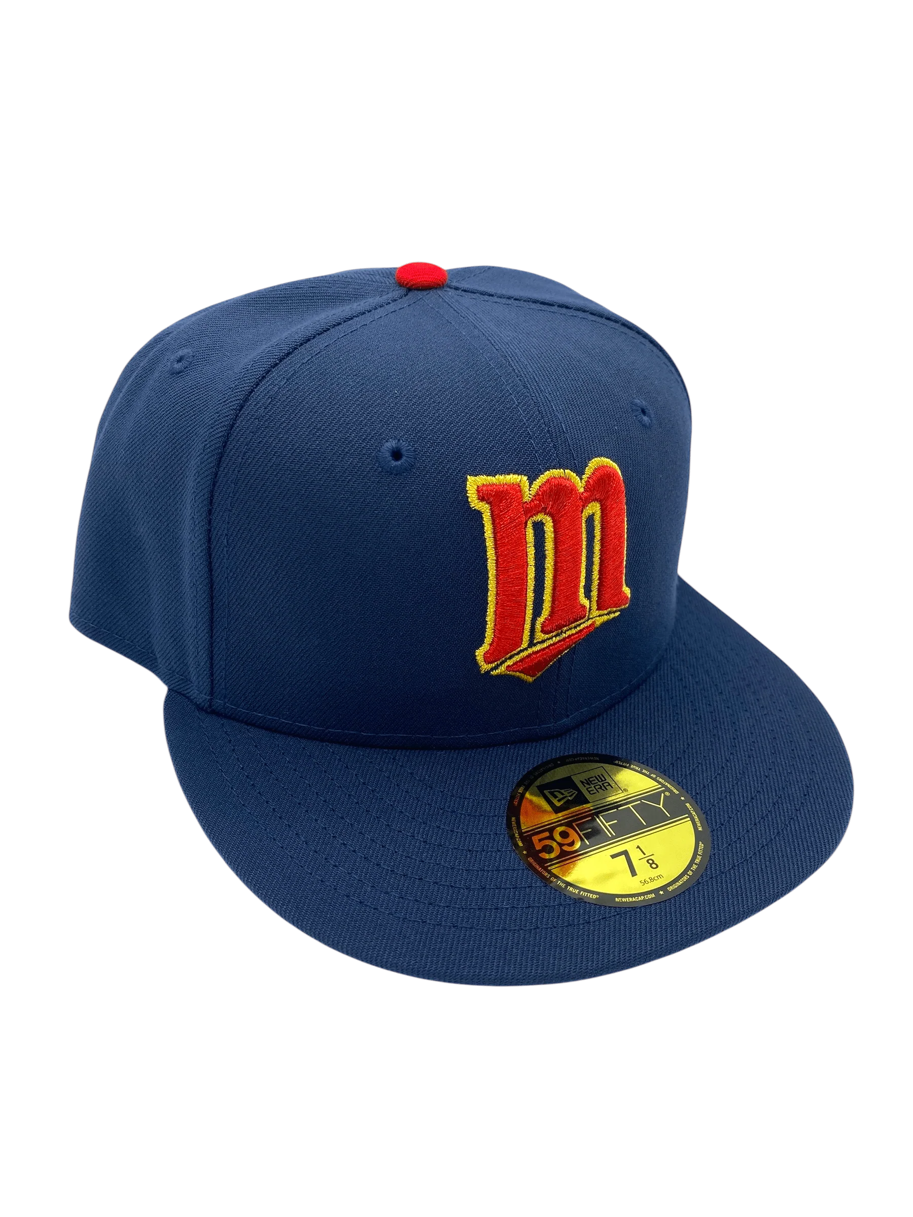 Adult Minnesota Twins New Era Navy Remix 59FIFTY Fitted Hat - Men's - Image 5