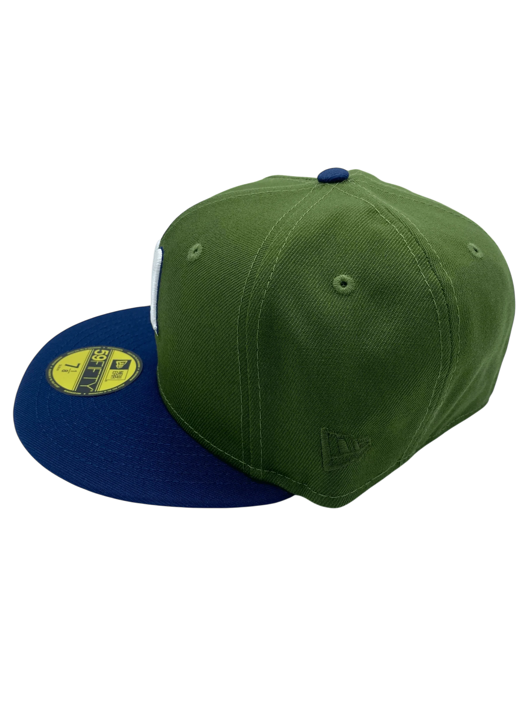 Adult Minnesota Twins New Era Rifle Green Custom Side Patch 59FIFTY Fitted Hat - Men's - Image 7