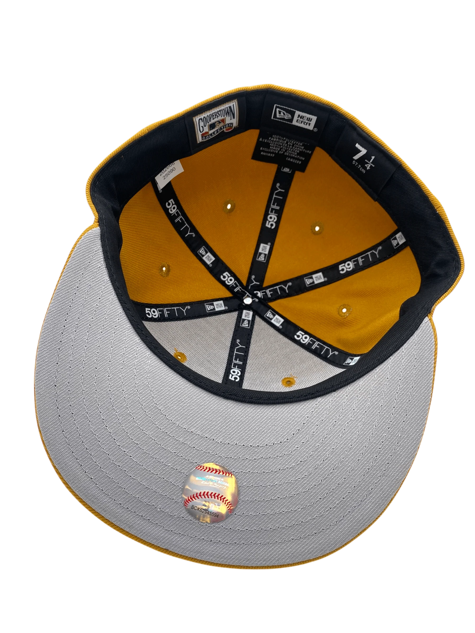 Adult Minnesota Twins New Era Tan/White Basic Original M 59FIFTY Fitted Hat - Men's - Image 2