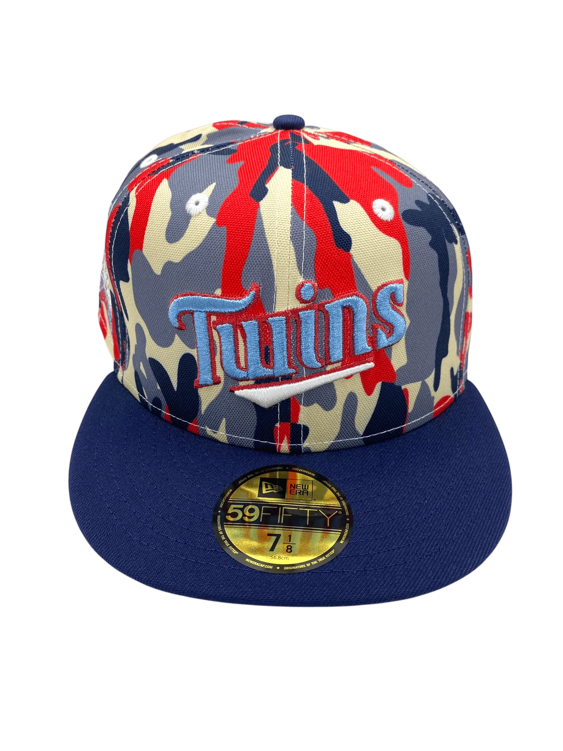 Adult Minnesota Twins New Era Team Camo Side Patch 59FIFTY Fitted Hat - Men's - Image 4