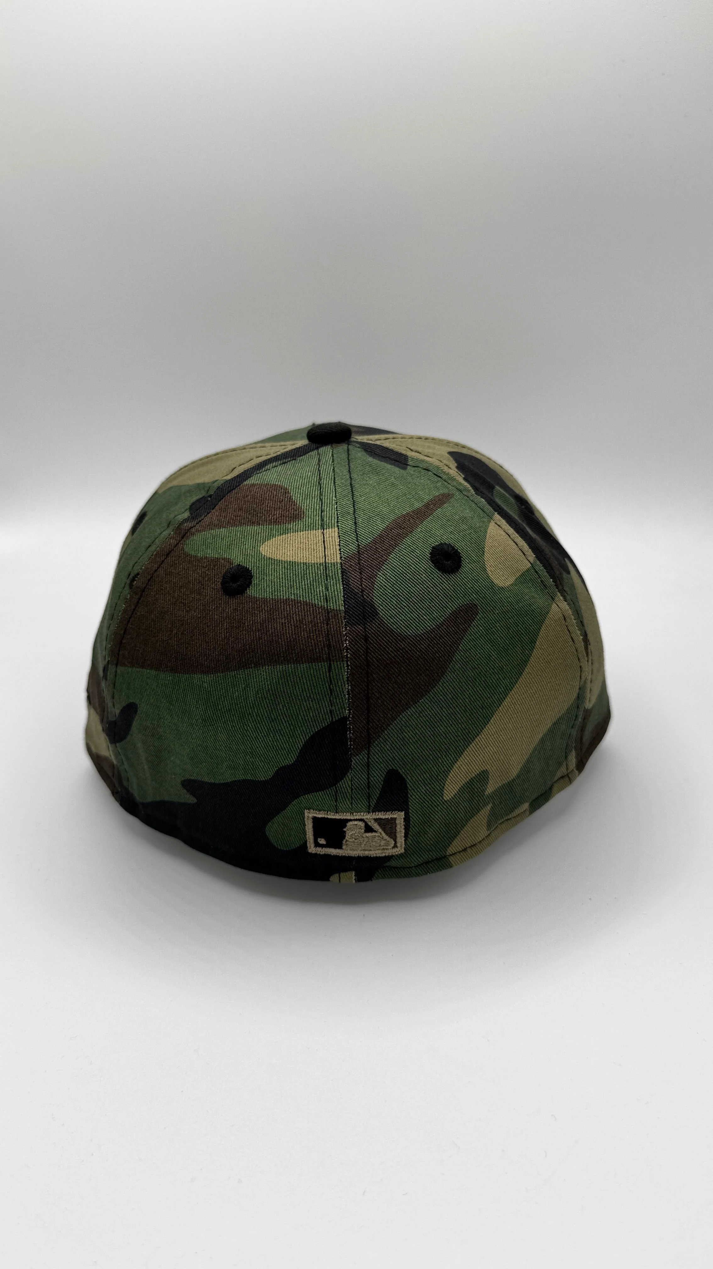 Adult Minnesota Twins New Era Woodland Camo M Logo Custom 59FIFTY Fitted Hat - Men's - Image 4