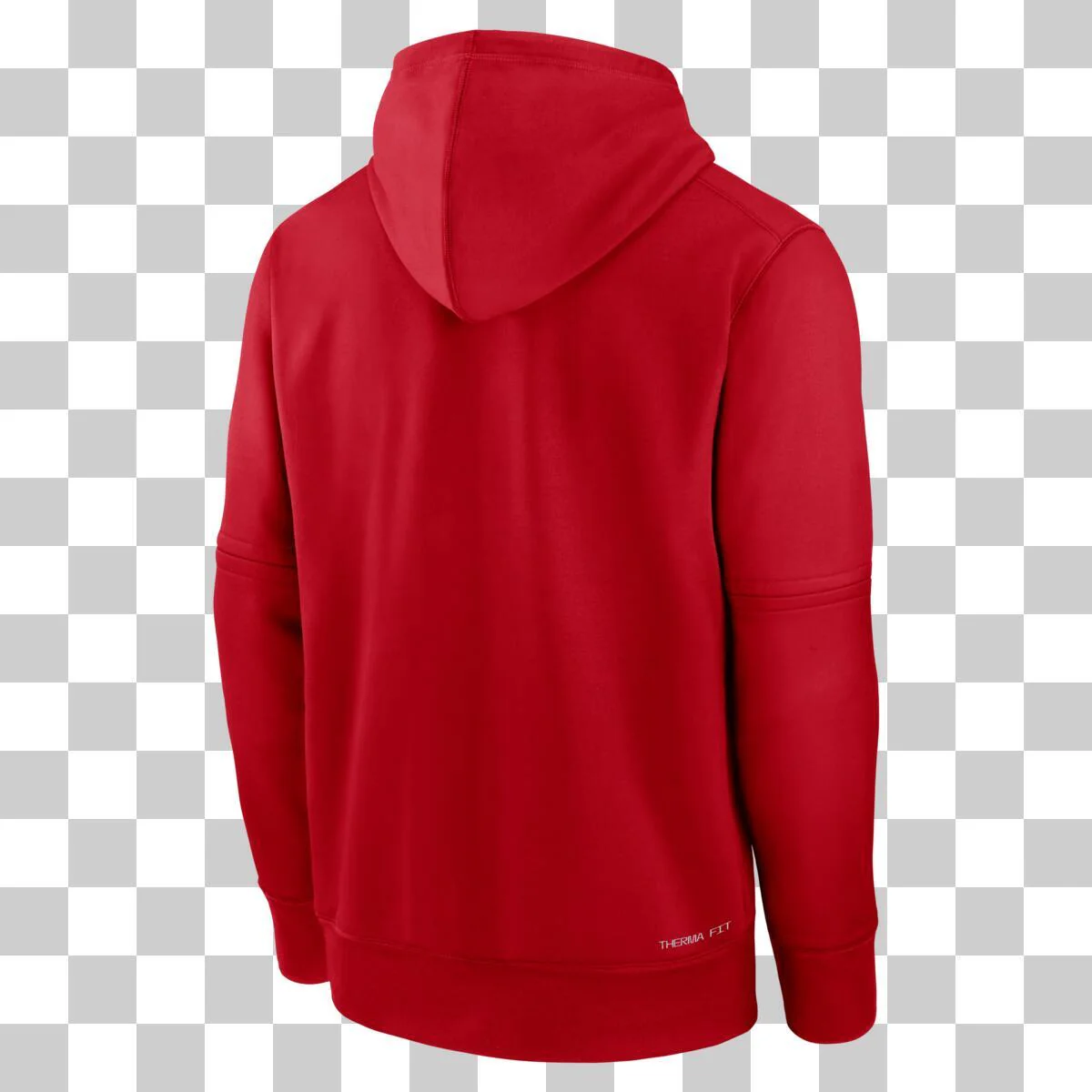 Adult Minnesota Twins Red Nike 2026 Authentic Collection Therma Fleece Pullover Hoodie - Men's - Image 3
