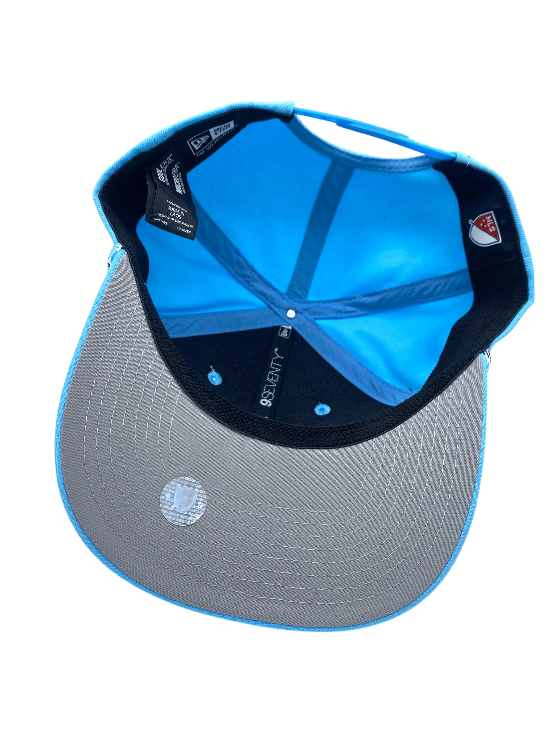Adult Minnesota United FC New Era Light Blue Multi Roper 9SEVENTY Stretch-Snapback Hat - Men's - Image 3
