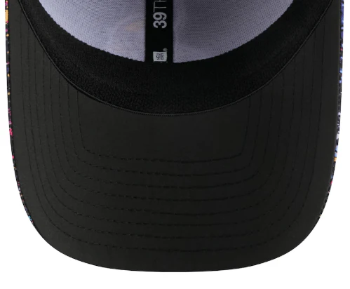 Adult Minnesota Vikings New Era Black 2025 NFL Crucial Catch 39THIRTY Flex Fit Hat - Men's - Image 4