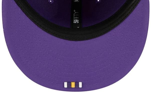Adult Minnesota Vikings New Era Purple 2025 NFL Sideline 59FIFTY Fitted Hat - Men's - Image 3