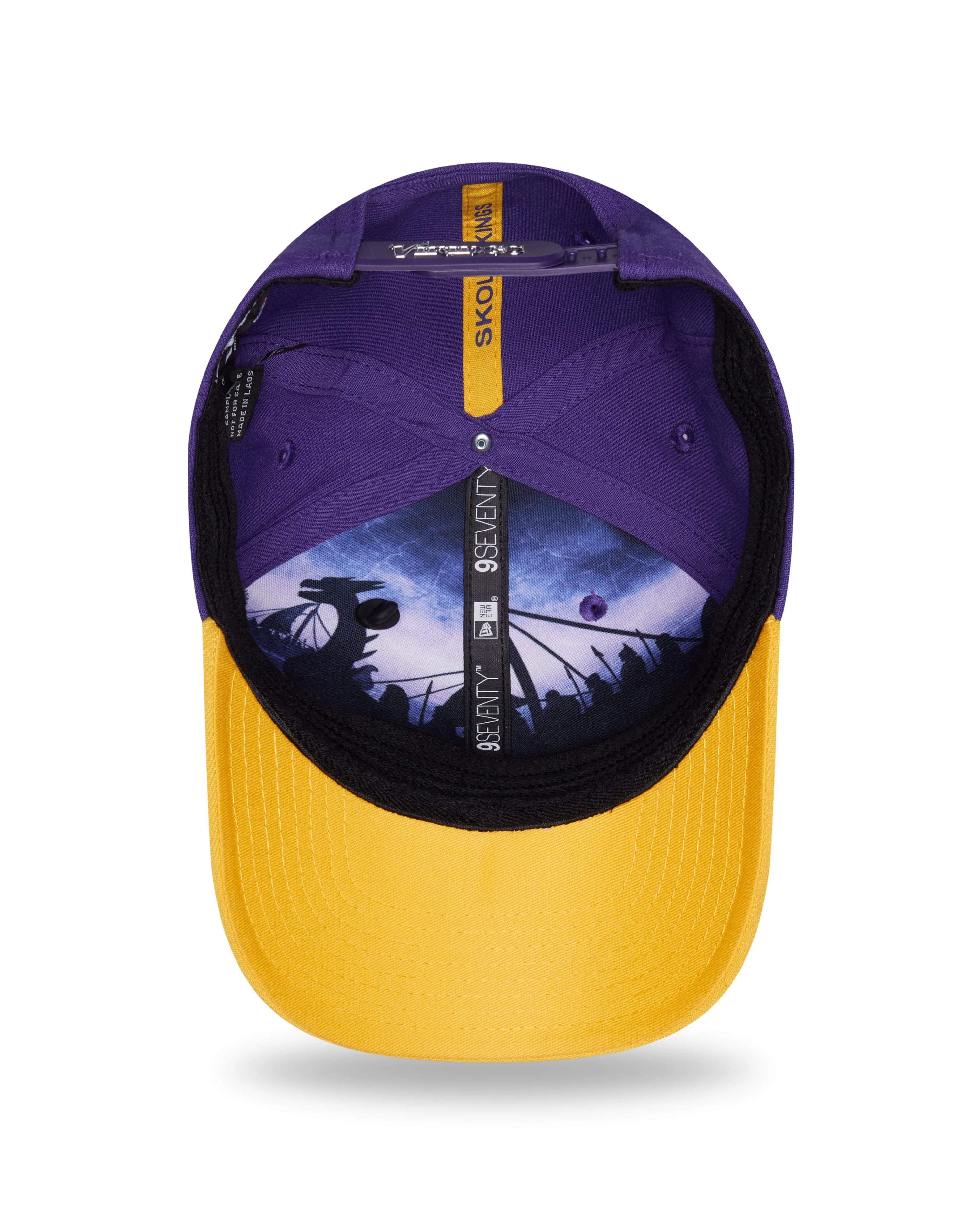 Adult Minnesota Vikings New Era Team Color 2026 NFL Draft 9SEVENTY Stretch Snap Adjustable Hat - Men's - Image 4