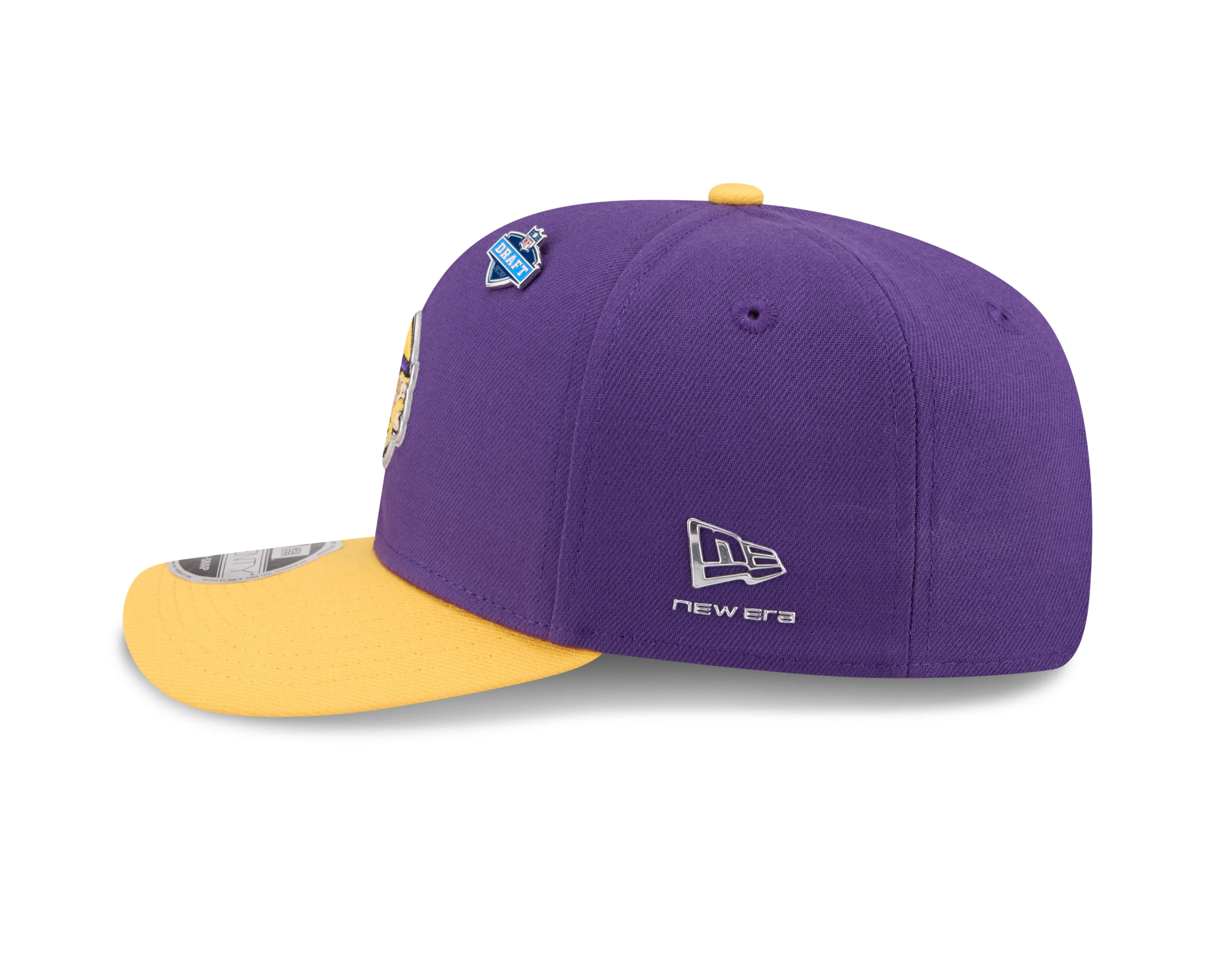 Adult Minnesota Vikings New Era Team Color 2026 NFL Draft 9SEVENTY Stretch Snap Adjustable Hat - Men's - Image 5