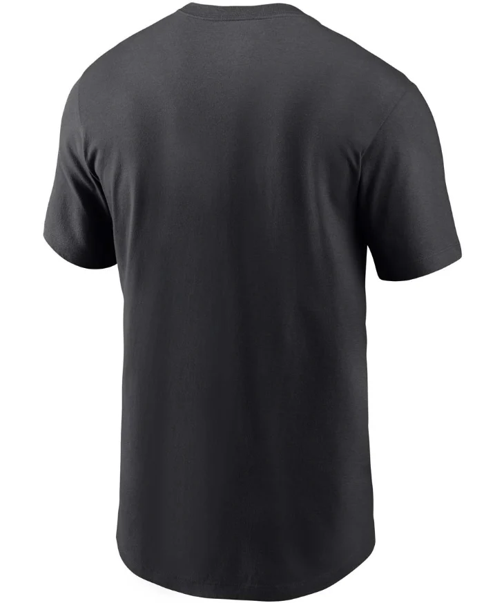 Adult Minnesota Vikings Nike Black Essential Logo T-Shirt - Men's - Image 2