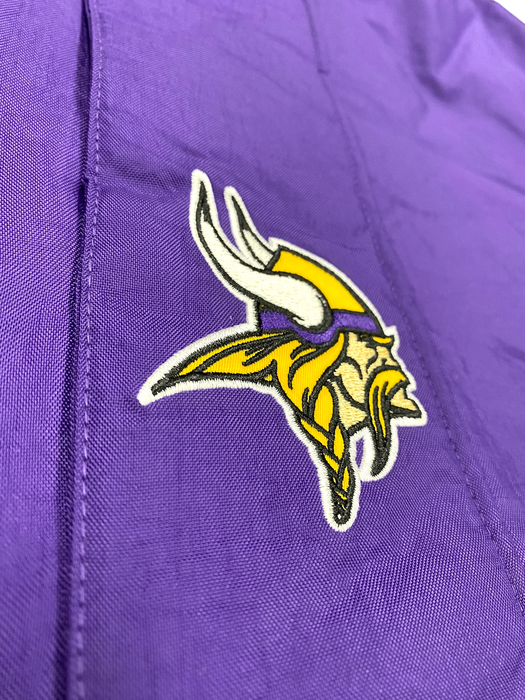 Adult Minnesota Vikings Starter Purple Line Up Pullover Jacket - Men's - Image 3