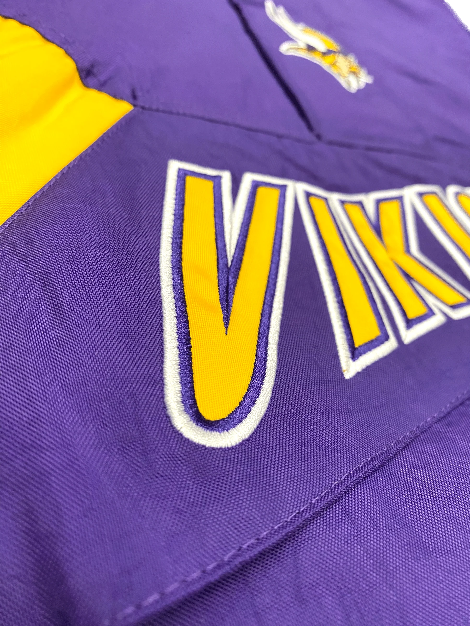 Adult Minnesota Vikings Starter Purple Line Up Pullover Jacket - Men's - Image 4