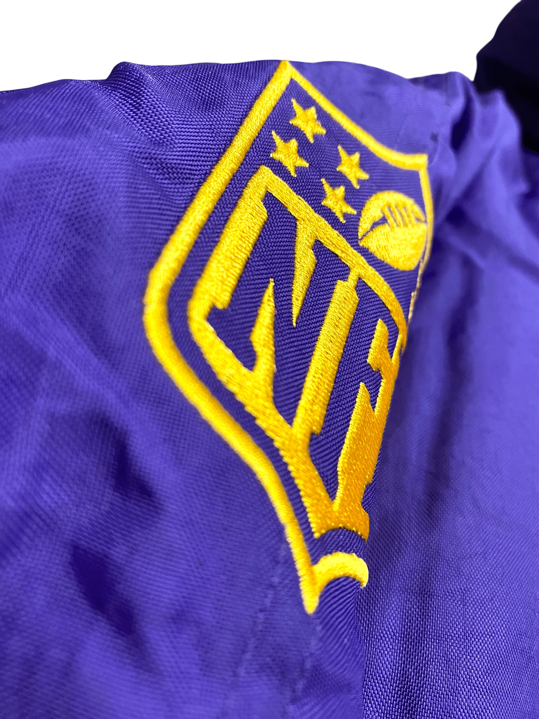 Adult Minnesota Vikings Starter Purple Line Up Pullover Jacket - Men's - Image 5