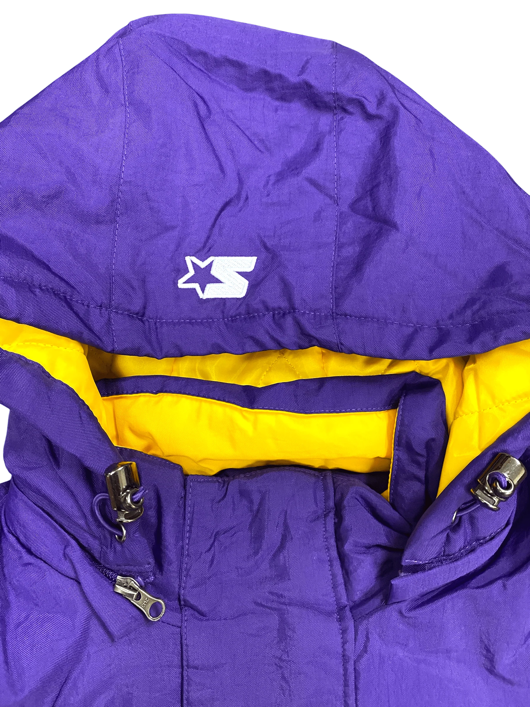 Adult Minnesota Vikings Starter Purple Line Up Pullover Jacket - Men's - Image 6
