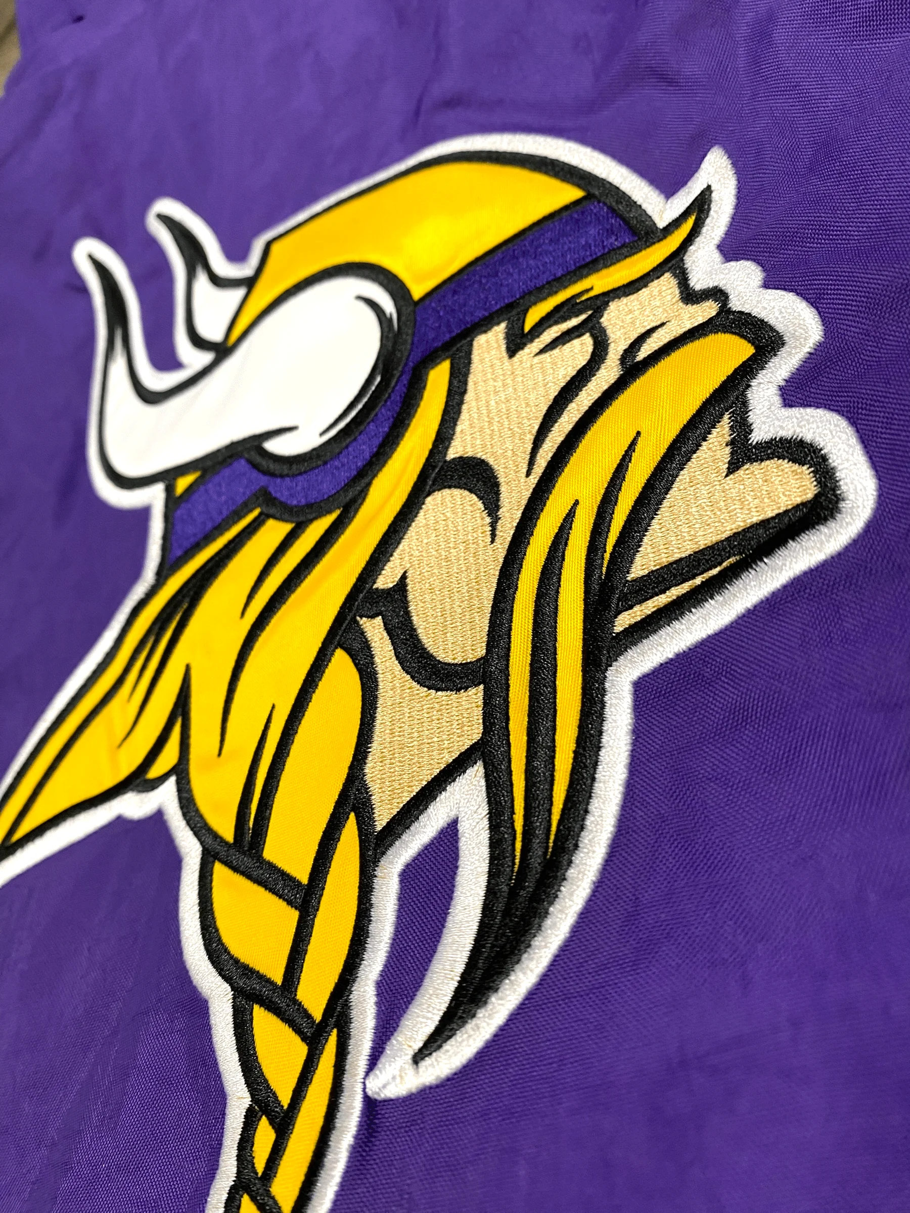 Adult Minnesota Vikings Starter Purple Line Up Pullover Jacket - Men's - Image 8